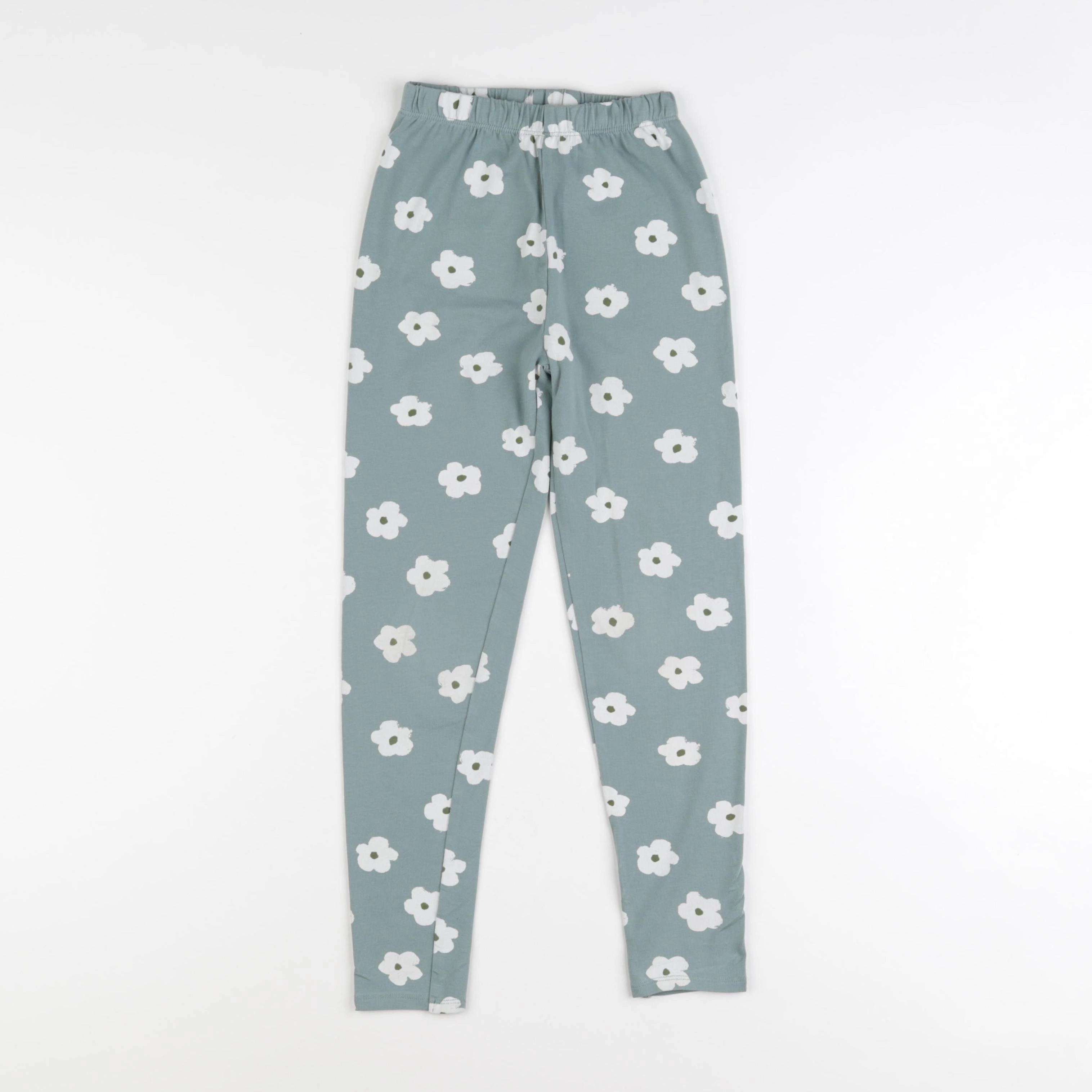 Vertbaudet - pantalon vert - 8 ans