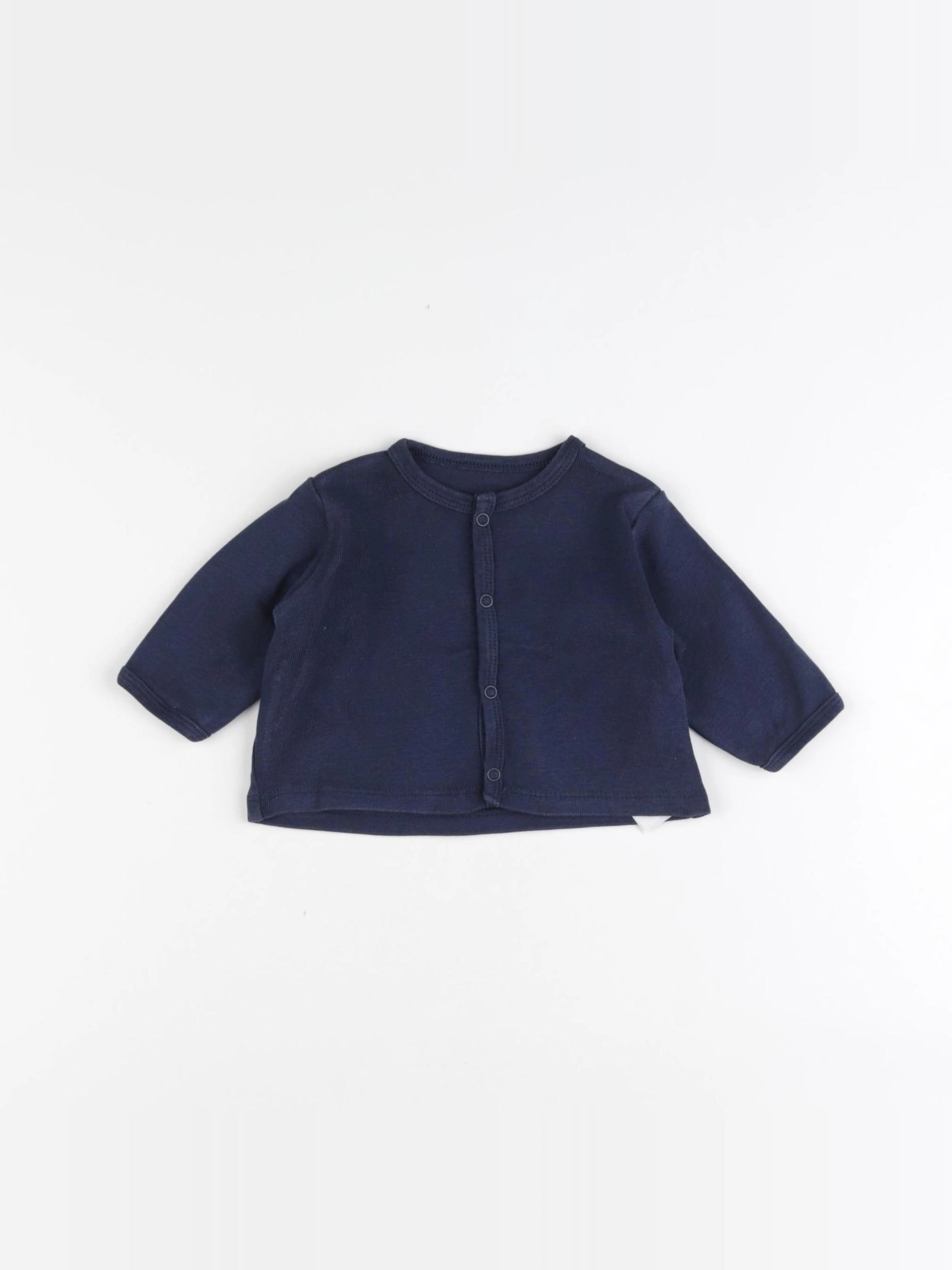 Vertbaudet - sweat bleu - 3 mois
