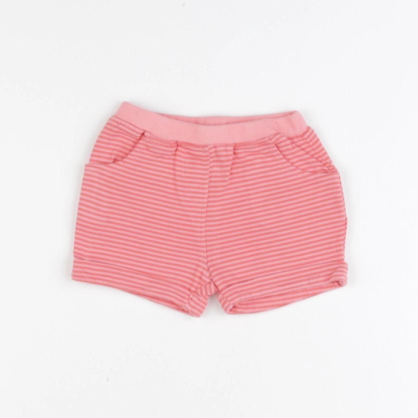 Vertbaudet - short rose - 6 mois