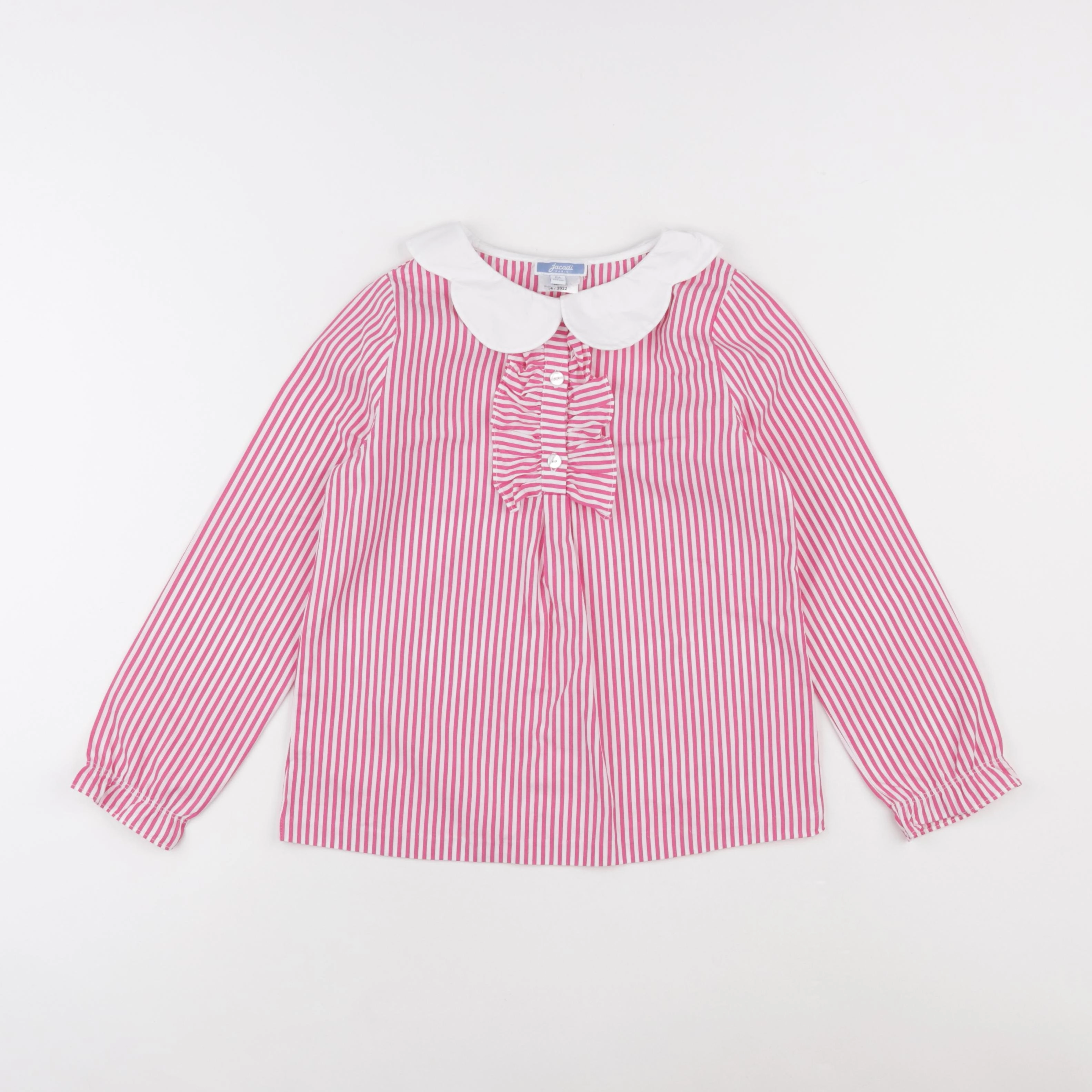 Jacadi - blouse rose - 8 ans