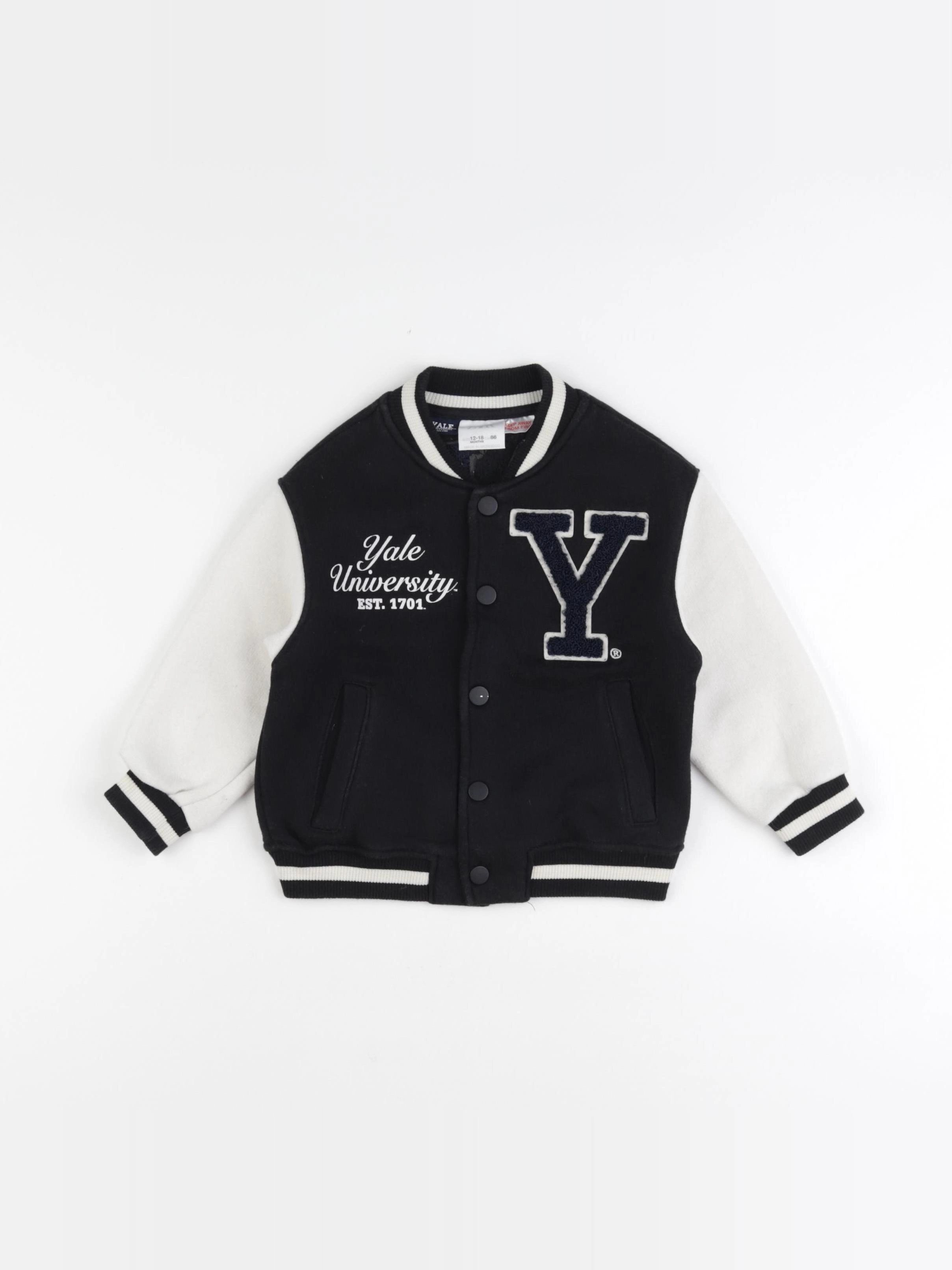 Zara - veste noir - 12/18 mois