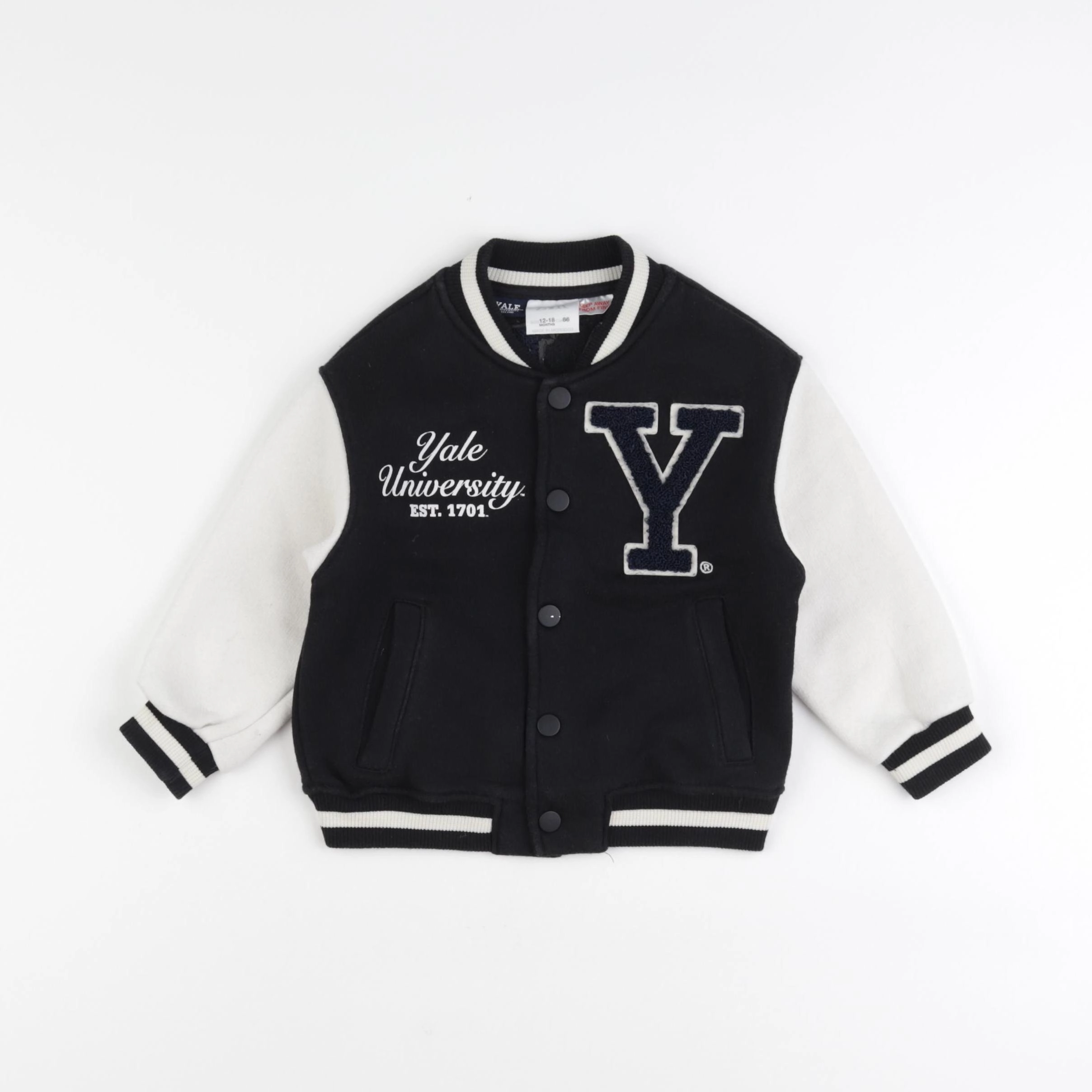 Zara - veste noir - 12/18 mois