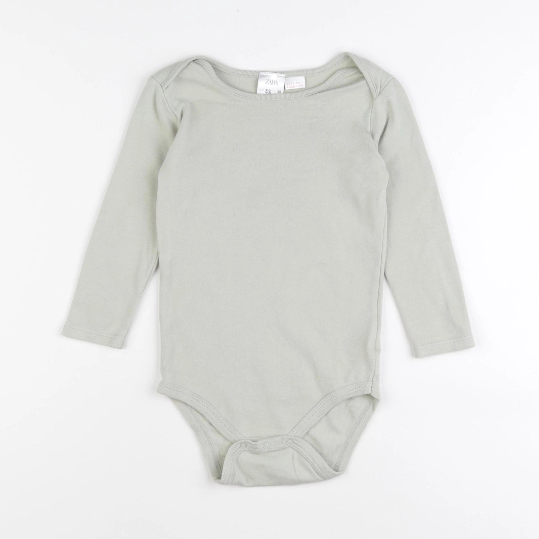 Zara - body vert - 2/3 ans