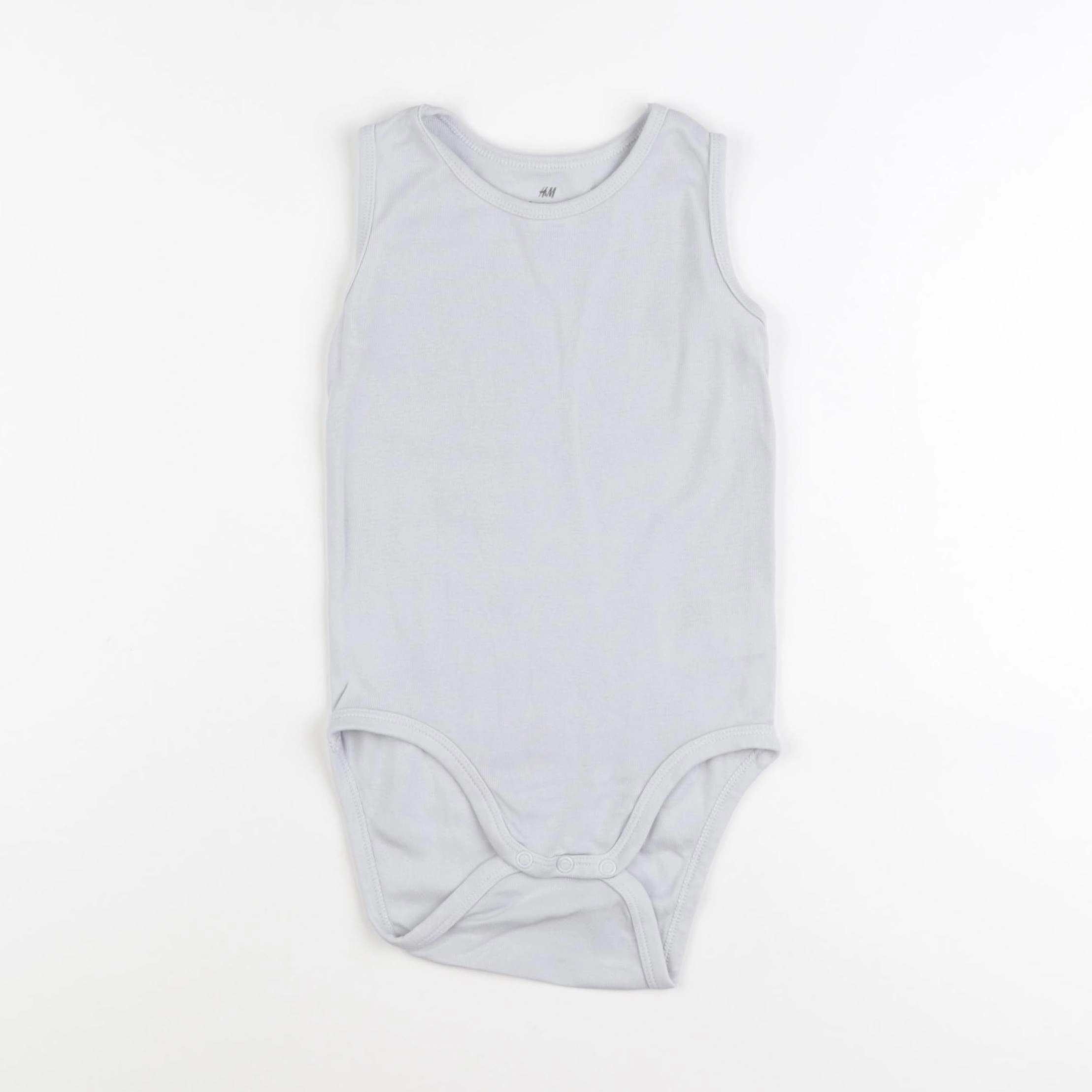 H&M - body bleu - 18/24 mois