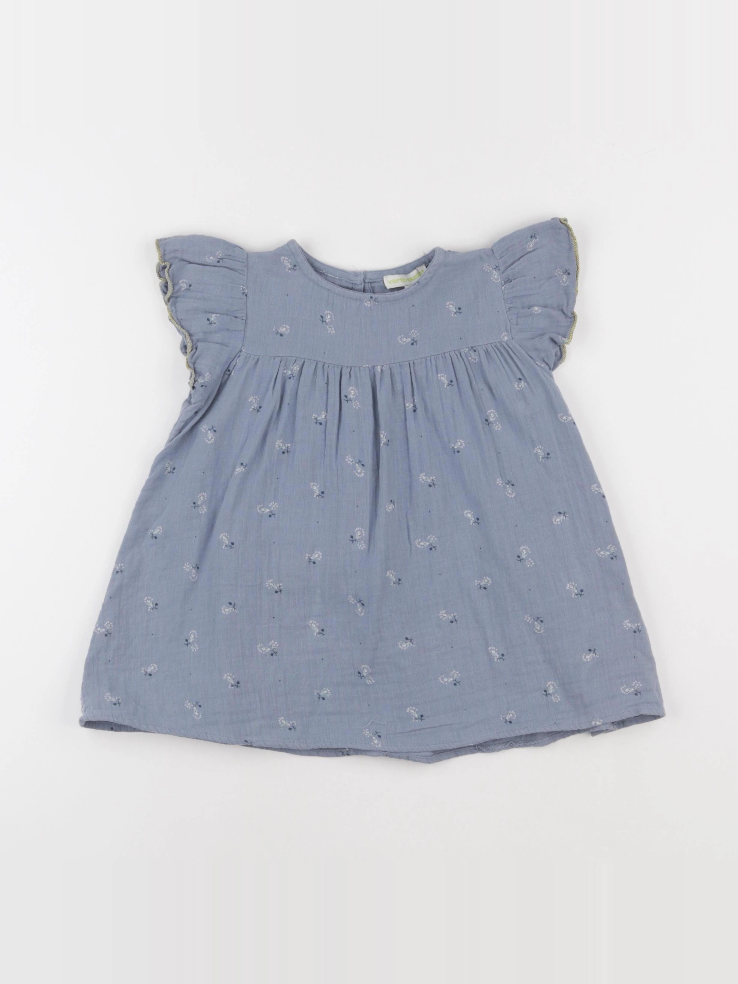 Vertbaudet - robe bleu - 2 ans
