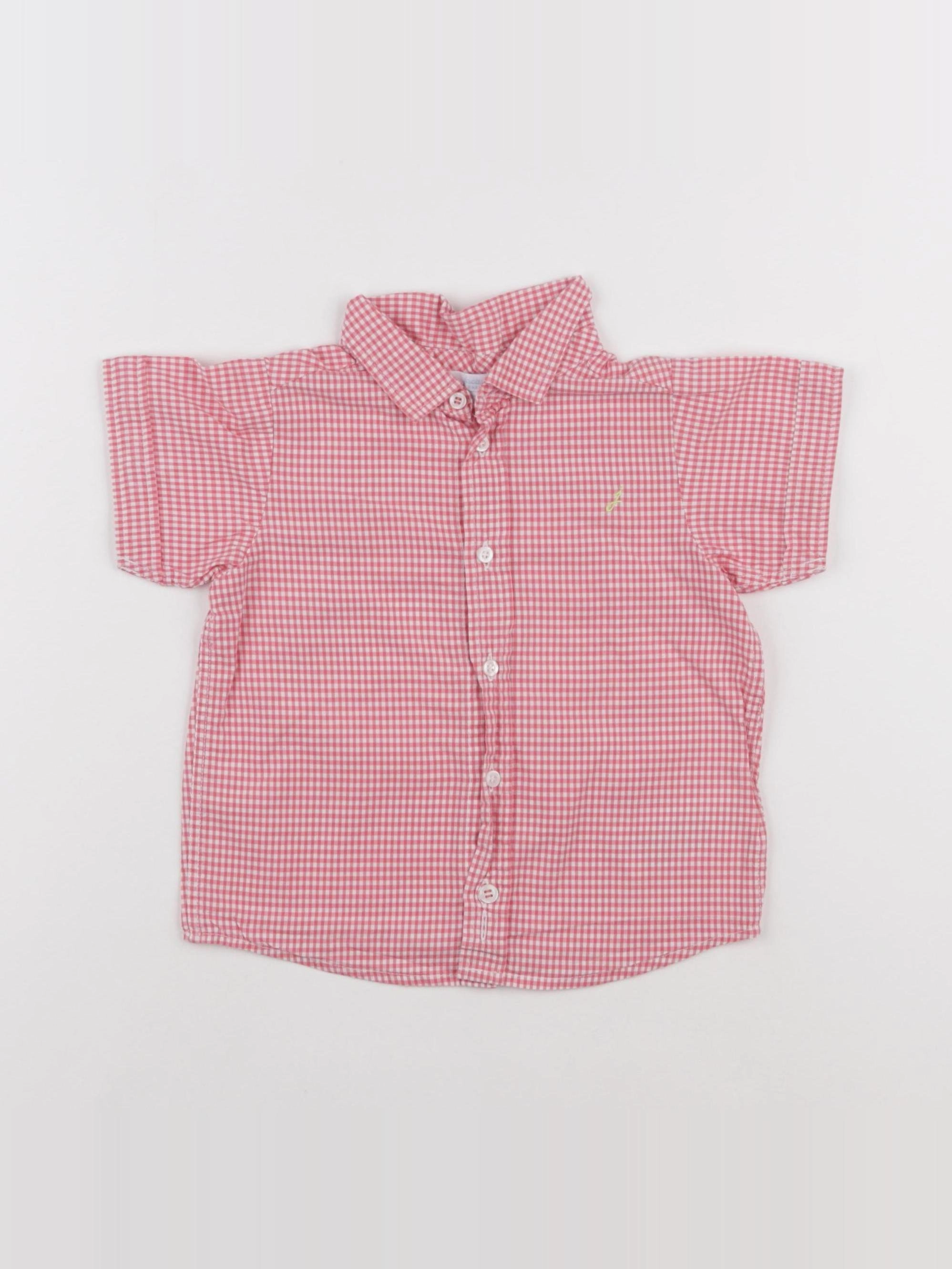 Jacadi - chemise rouge - 24 mois