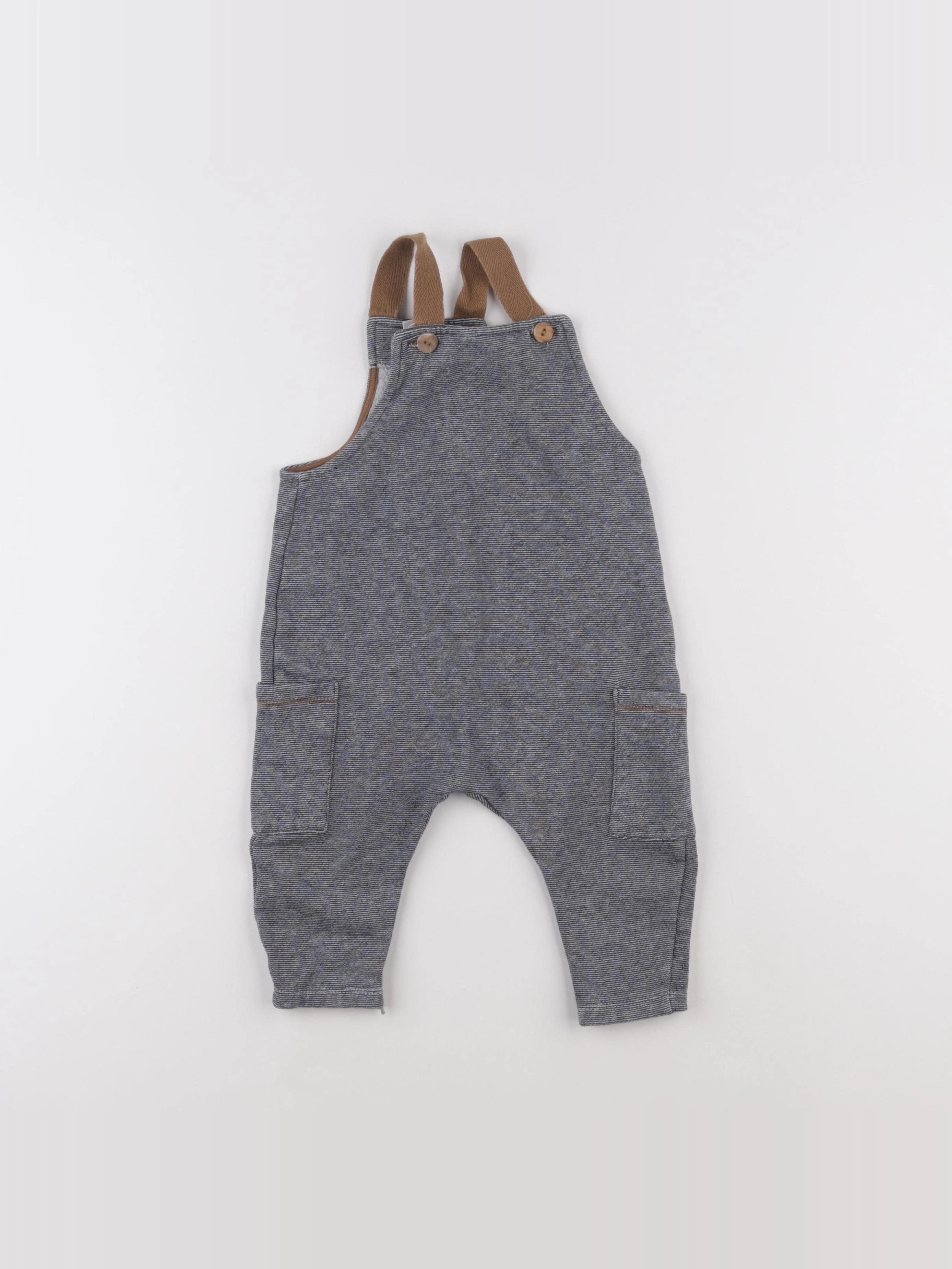 Zara - combinaison gris - 12/18 mois
