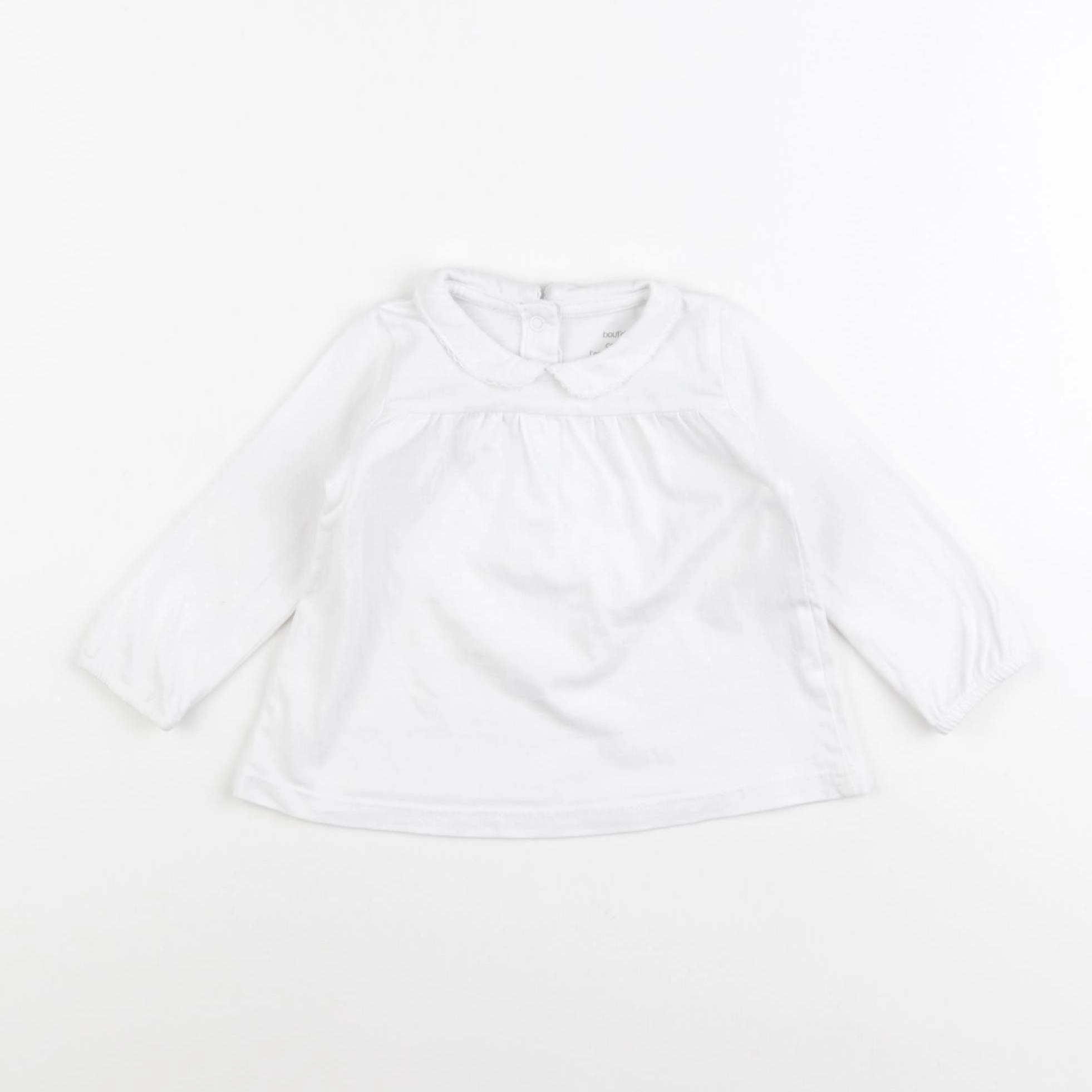 Boutchou - tee-shirt blanc - 6 mois