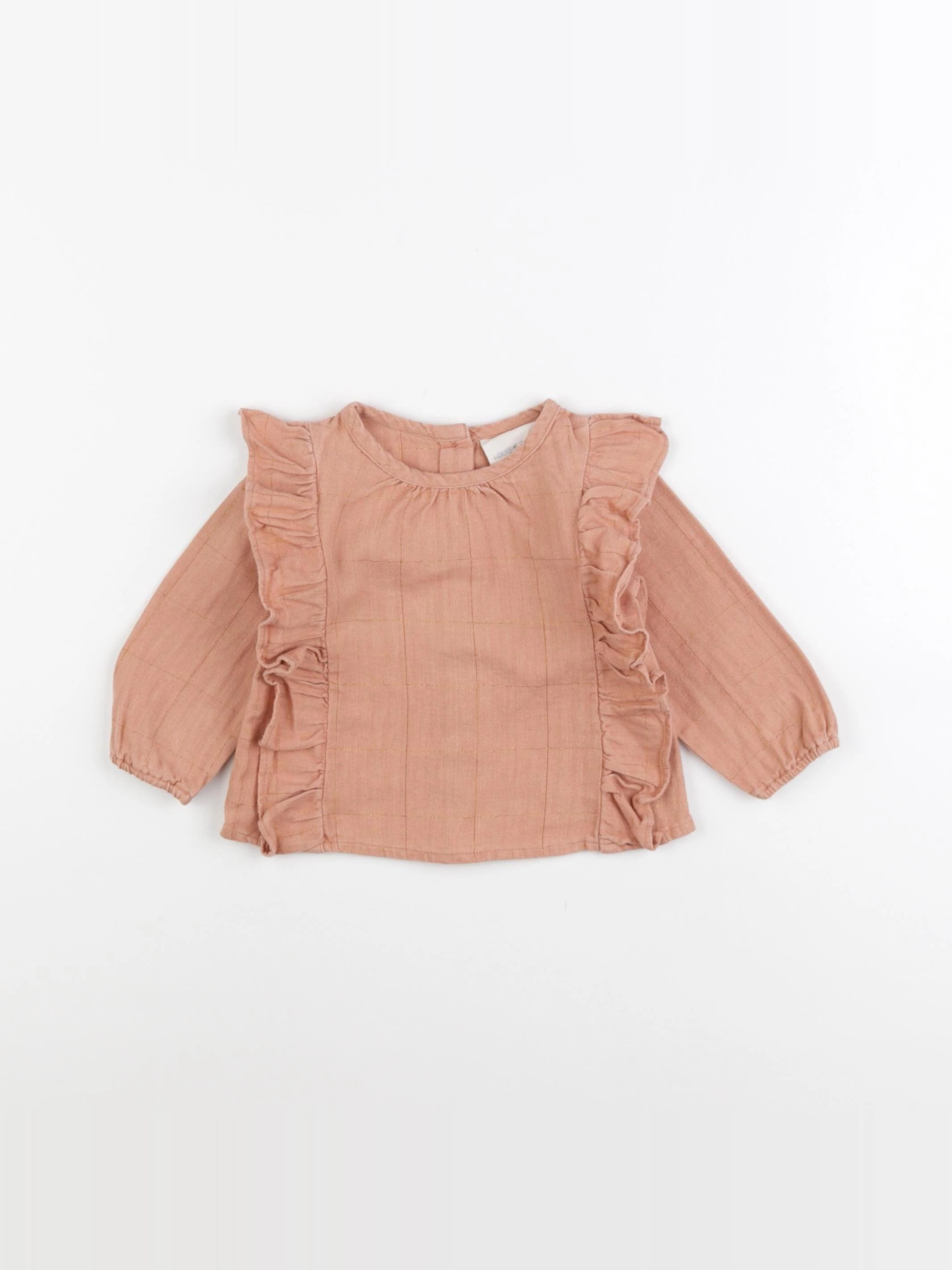 Louis Louise - tee-shirt marron - 6 mois