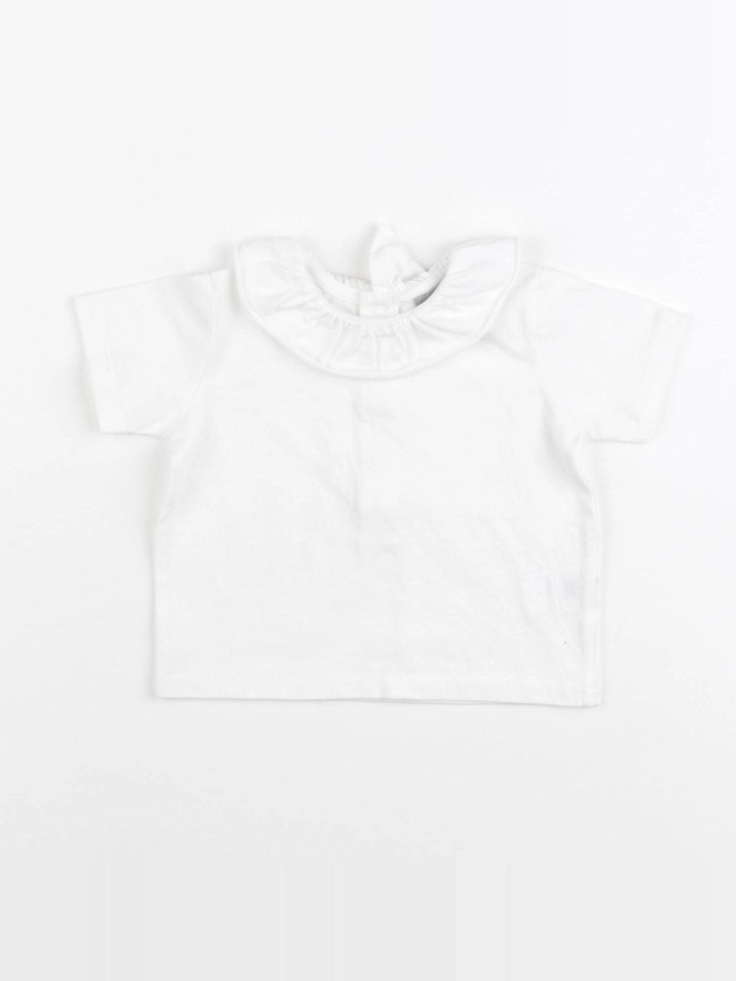 Boutchou - tee-shirt blanc - 3 mois