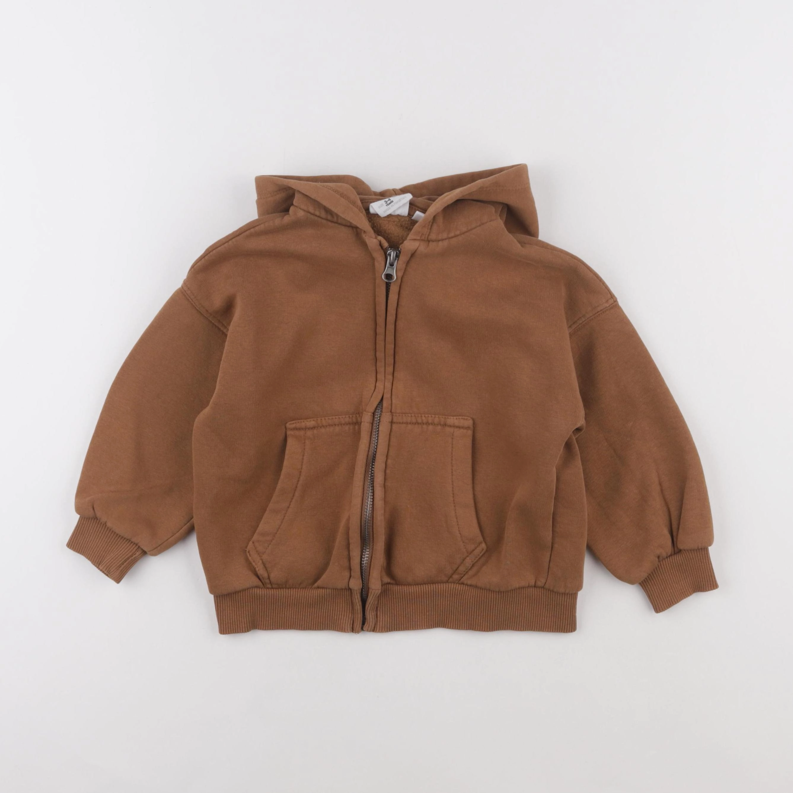 Zara - sweat marron - 3/4 ans