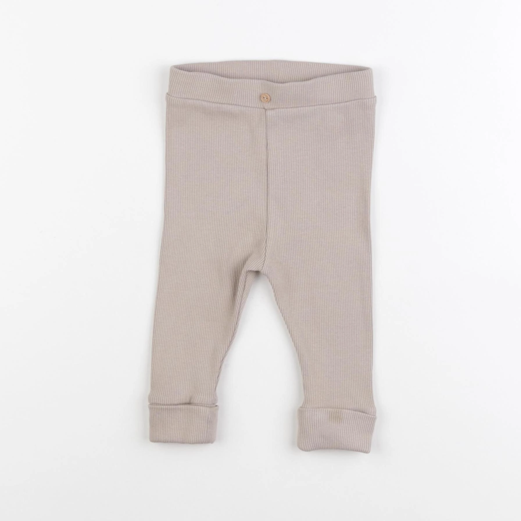Vertbaudet - legging beige - 9 mois