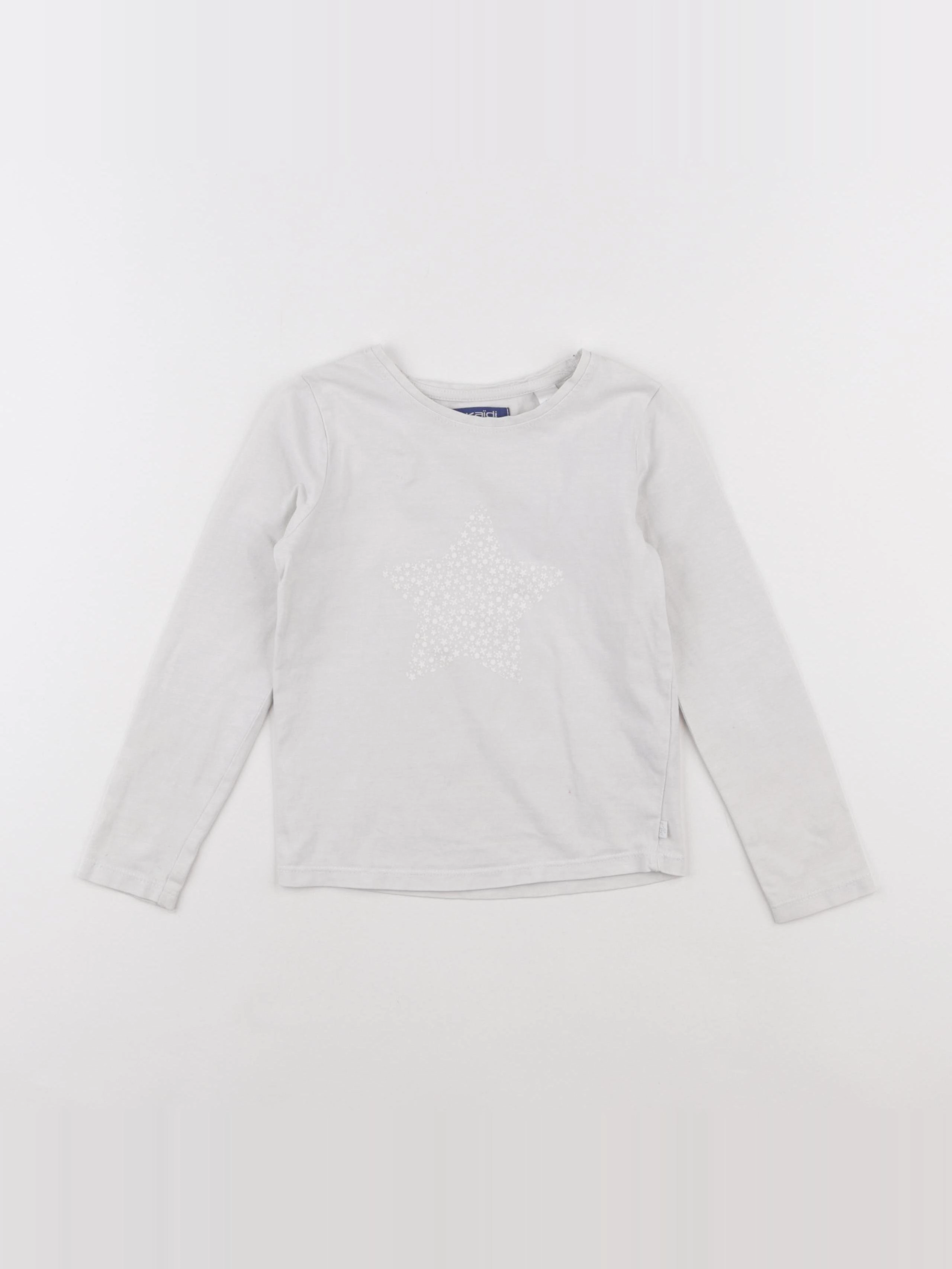 Okaidi - tee-shirt blanc - 4 ans