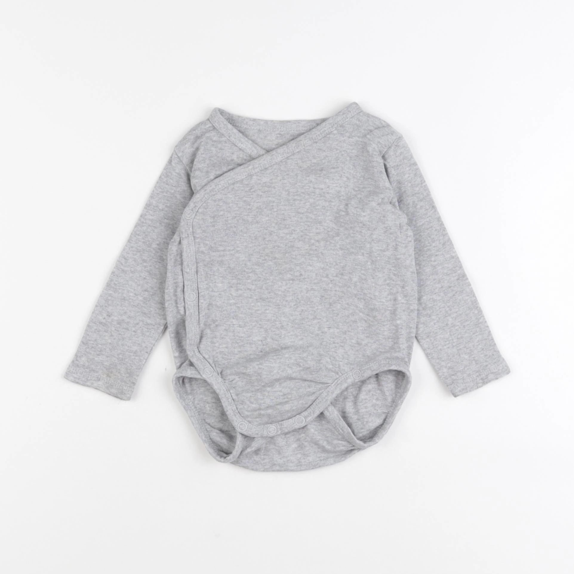 H&M - body gris - 6 mois