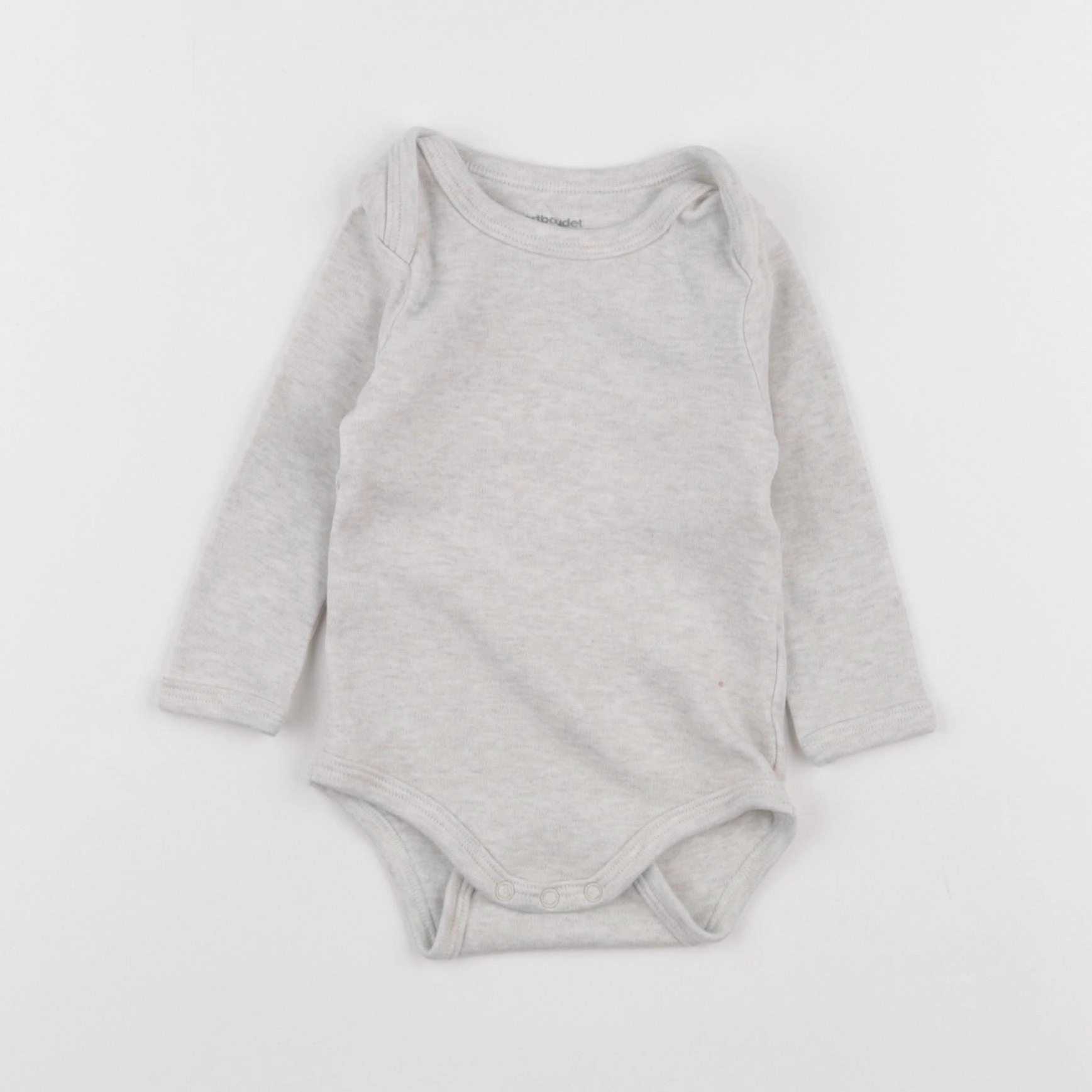 Vertbaudet - body gris - 6 mois