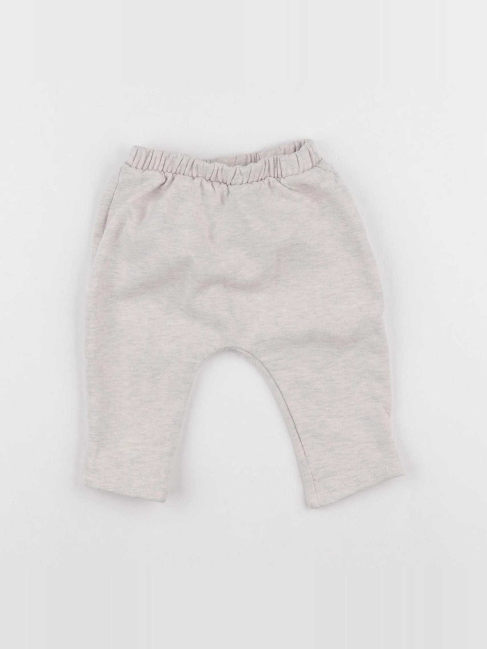Vertbaudet - pantalon gris - 3 mois