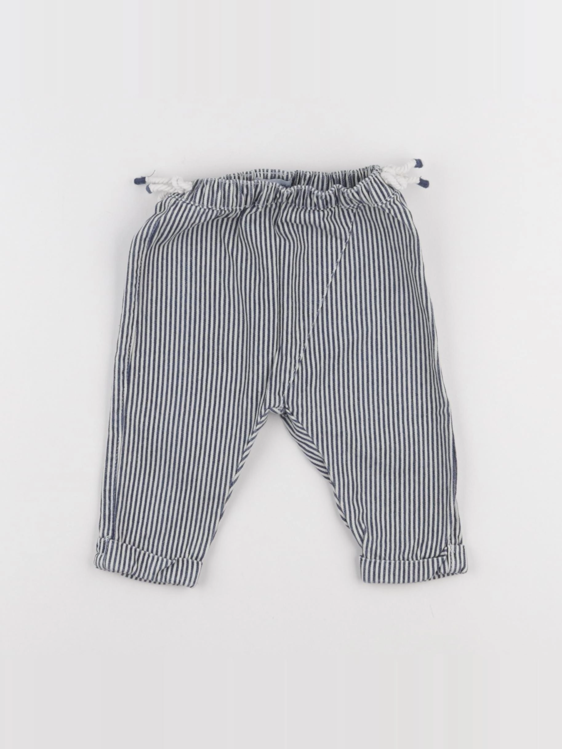 Vertbaudet - jean bleu - 6 mois