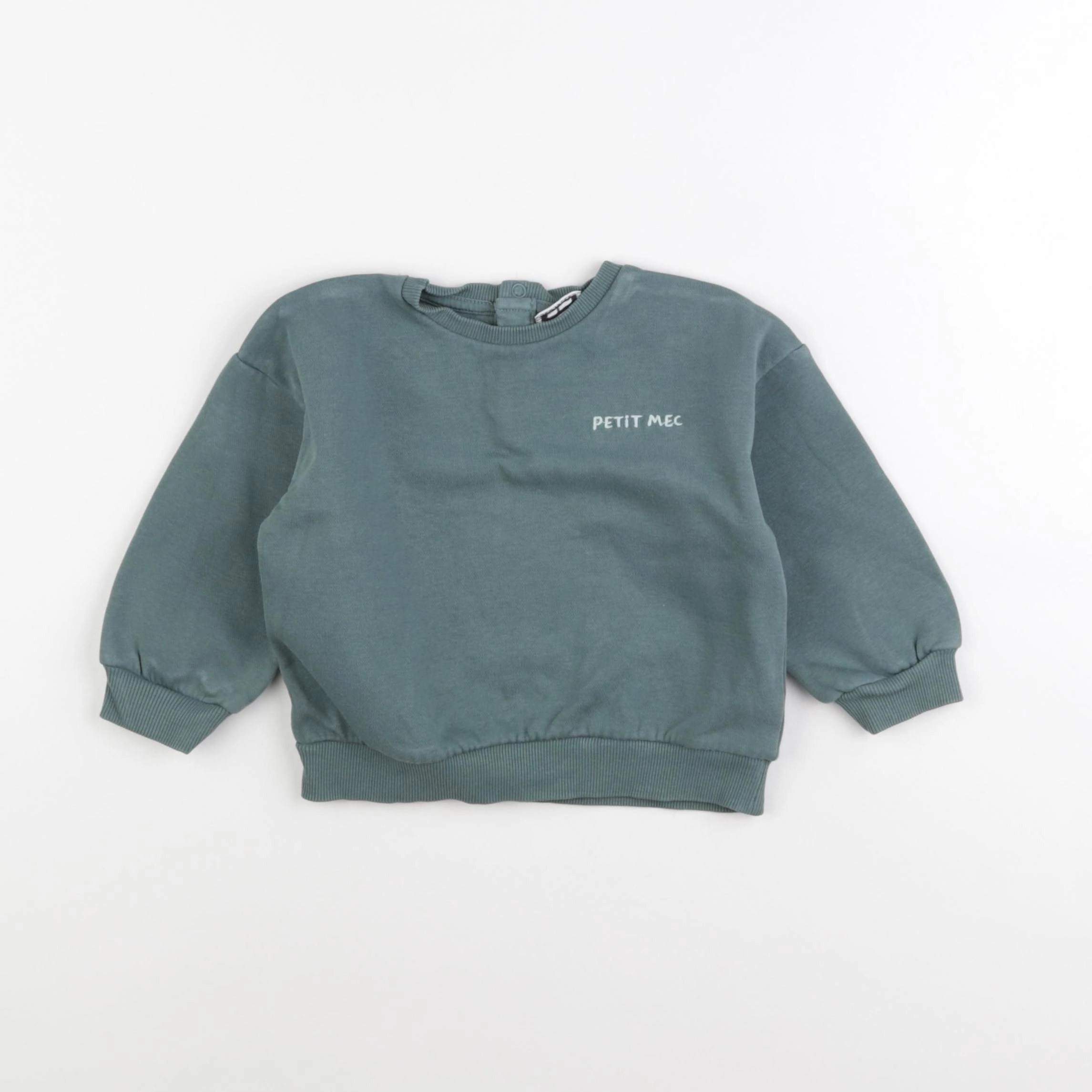 Tape à l'oeil - sweat vert - 18 mois