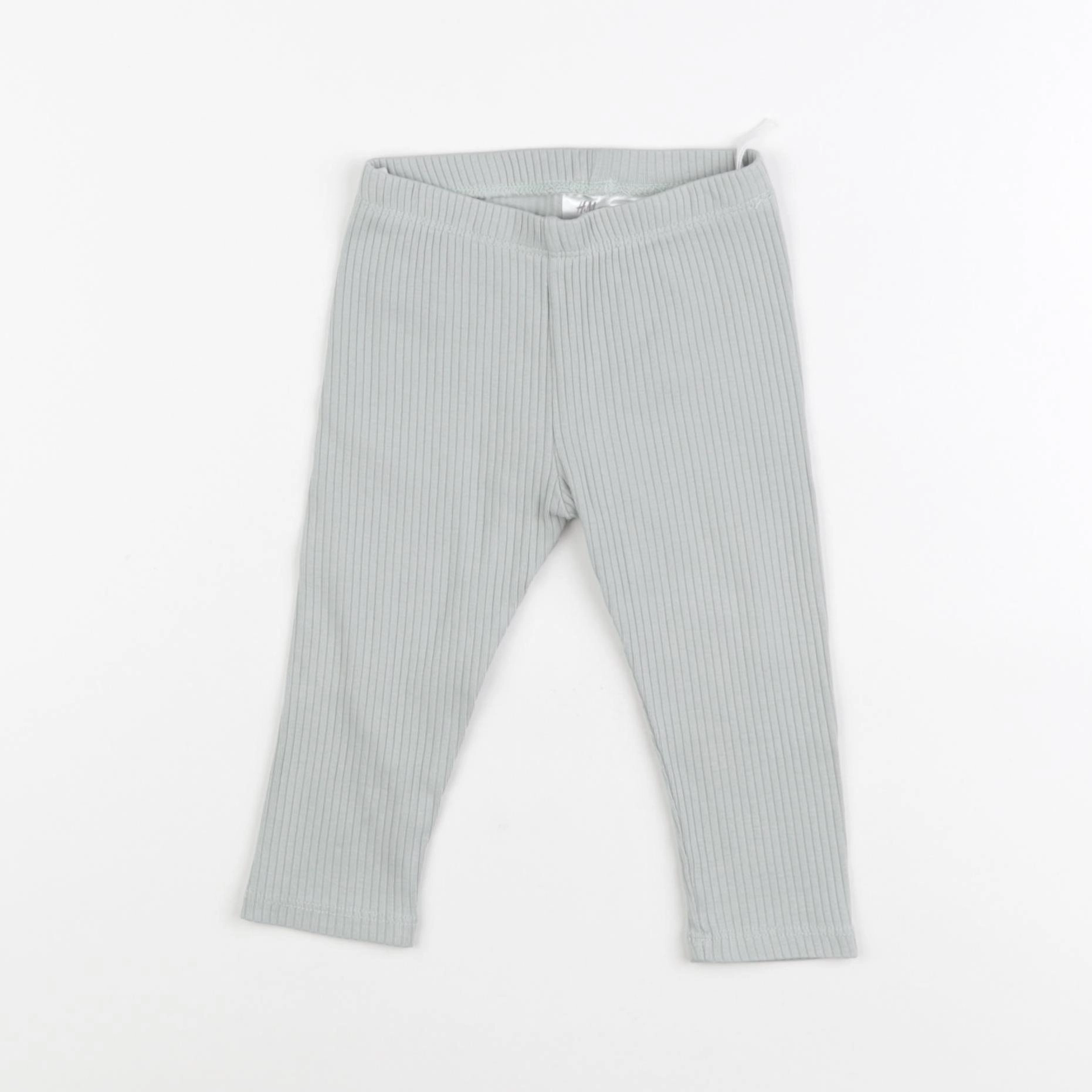 H&M - legging vert - 9/12 mois