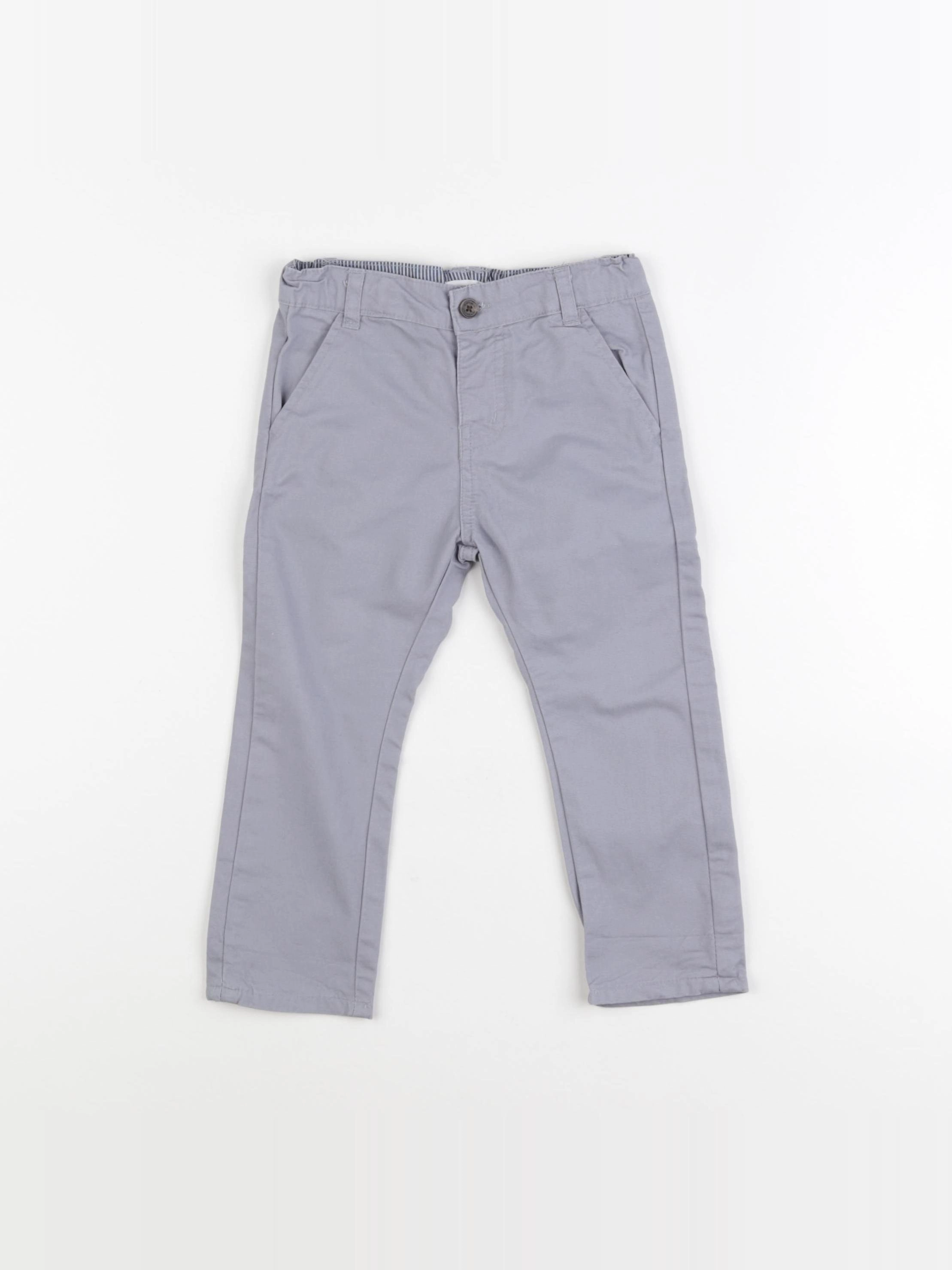 Vertbaudet - pantalon gris - 18 mois