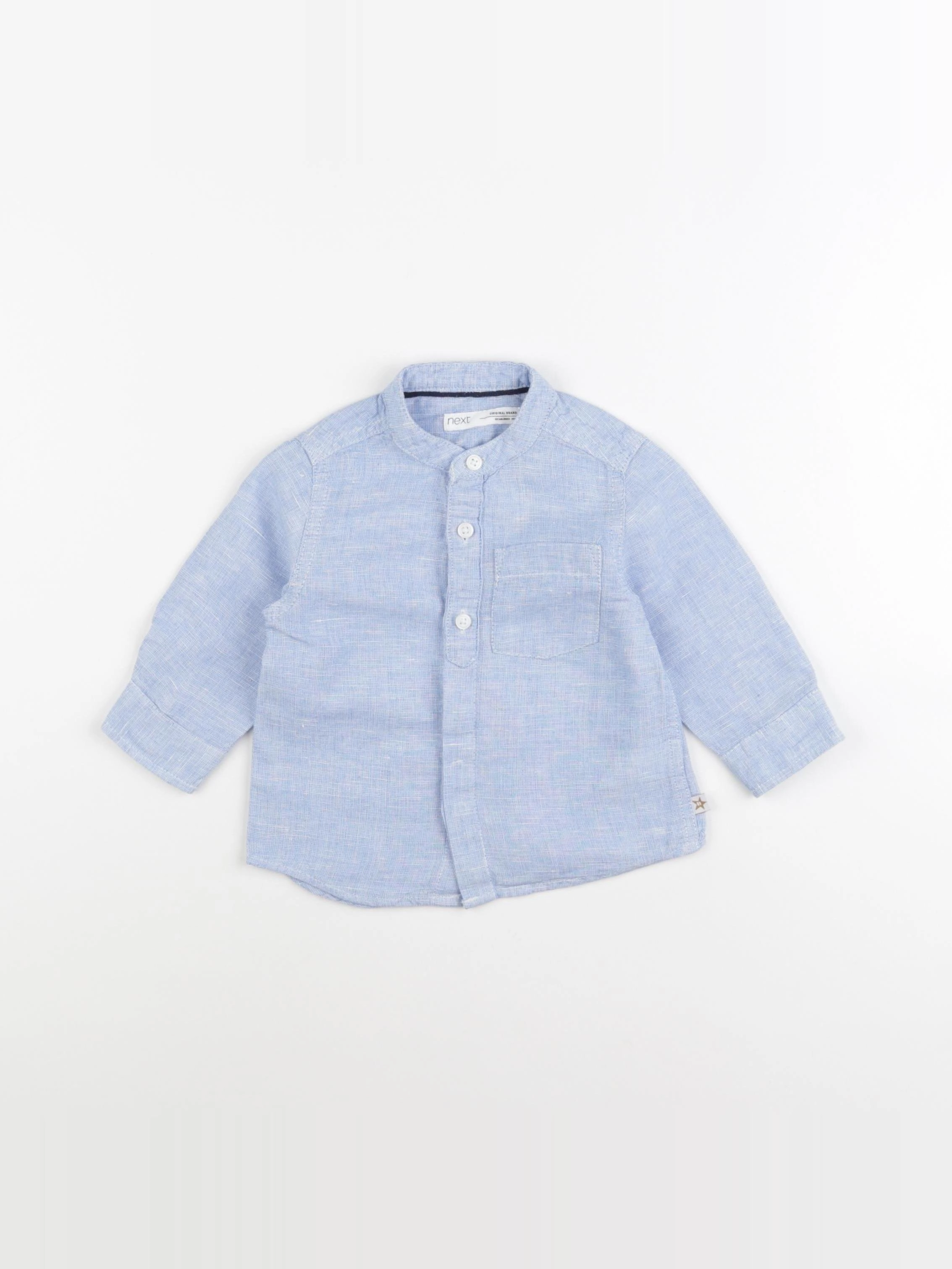 Next - chemise bleu - 24 mois