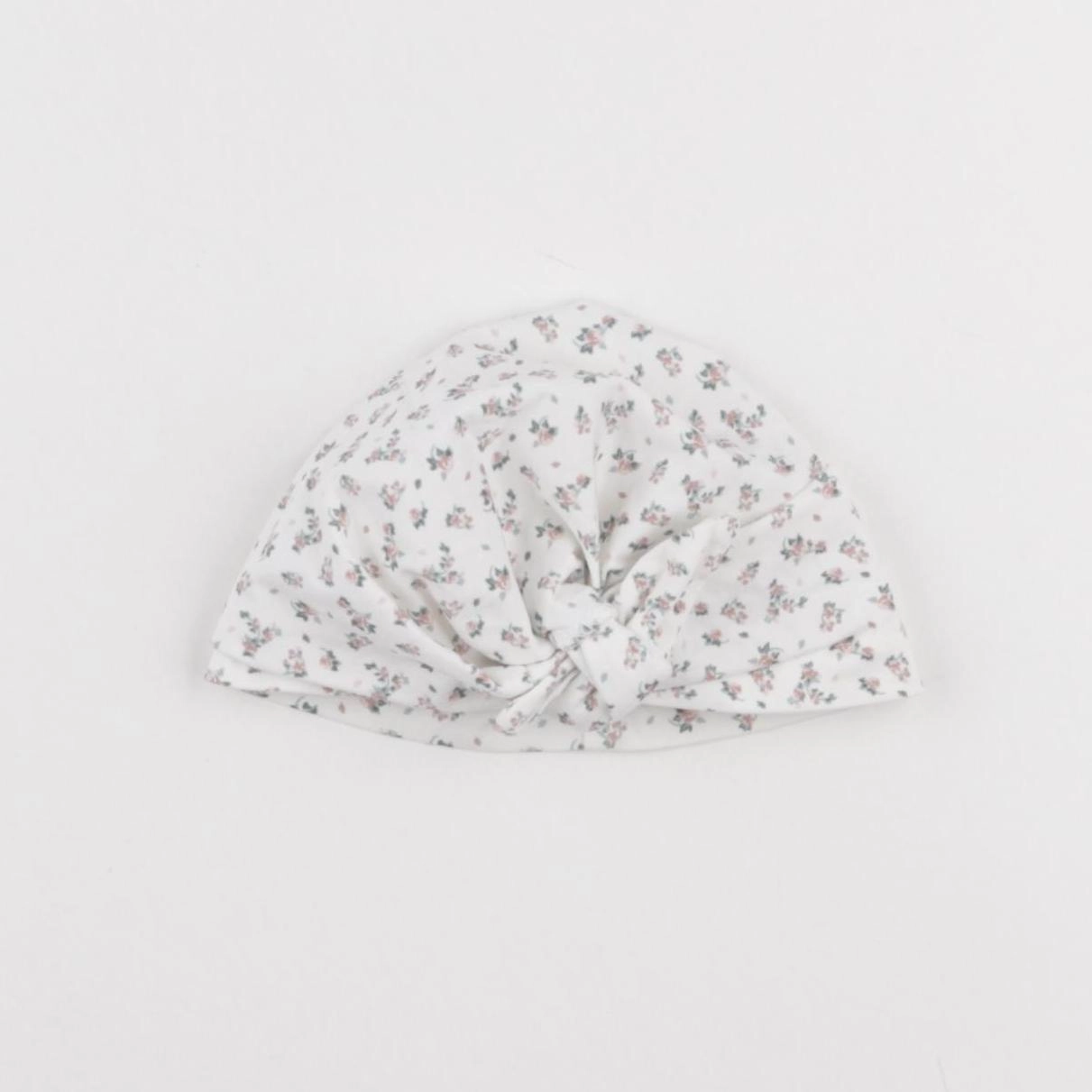 Vertbaudet - bonnet blanc - 12/18 mois