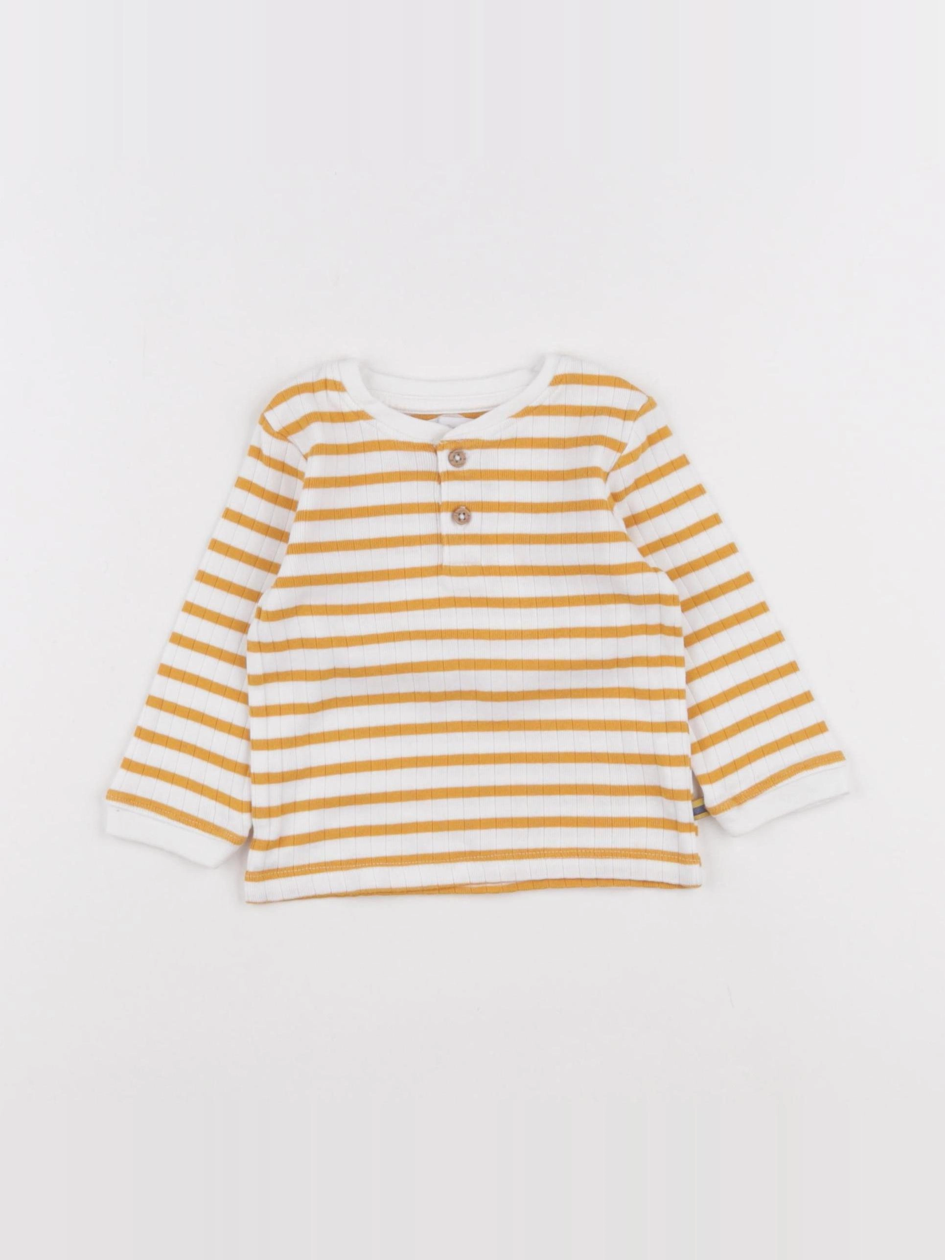 Cadet Rousselle - tee-shirt jaune - 6 mois