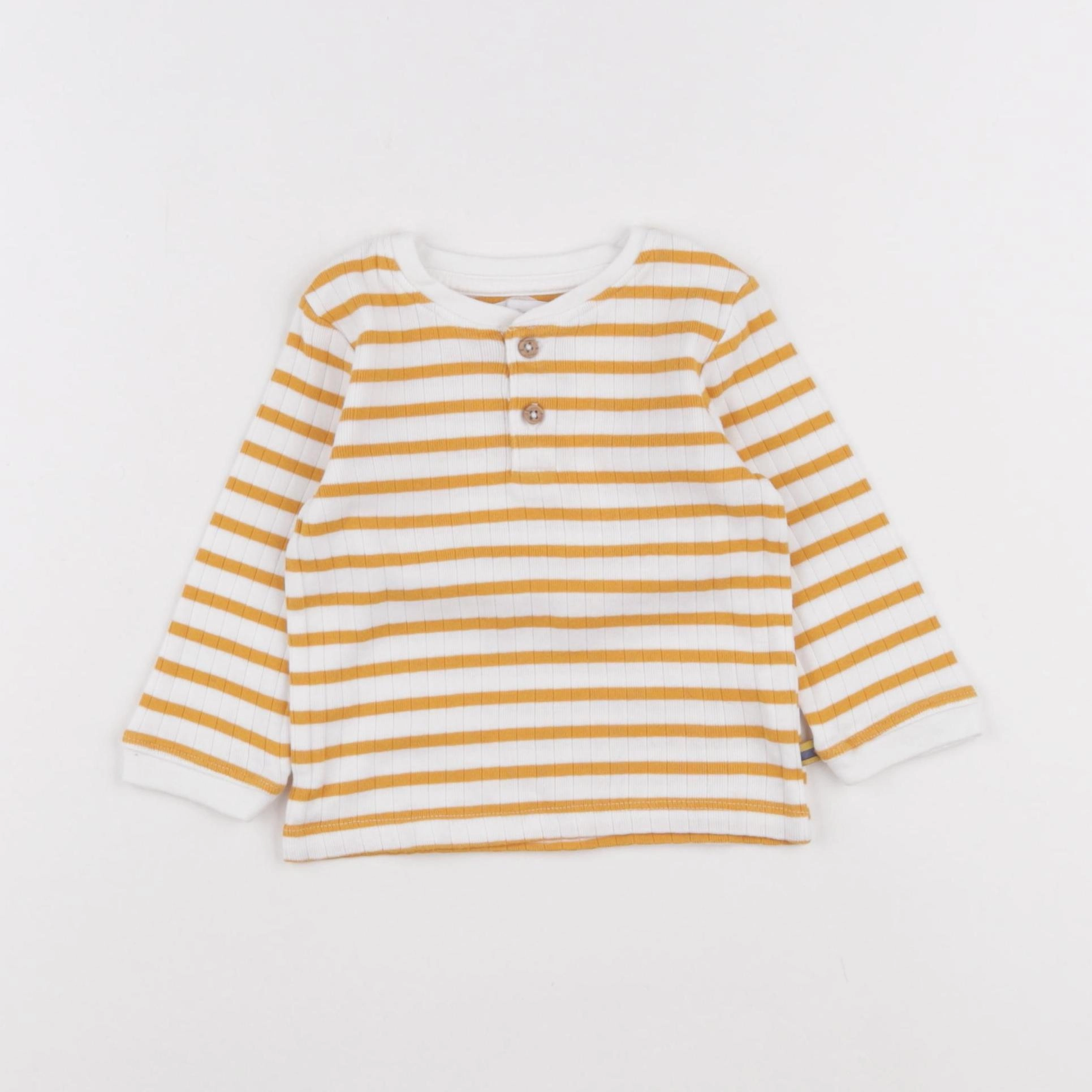 Cadet Rousselle - tee-shirt jaune - 6 mois