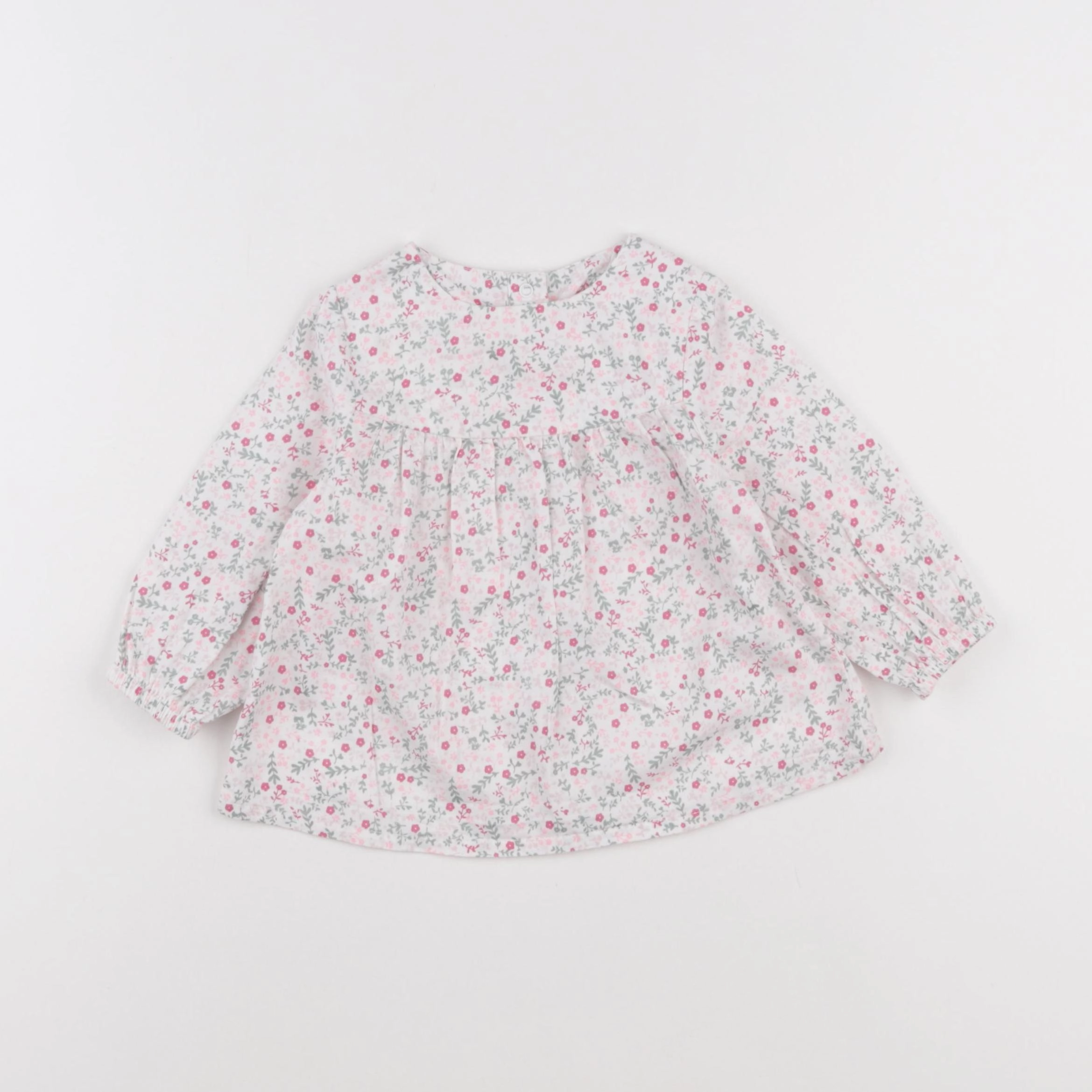 Tape à l'oeil - blouse rose - 12 mois