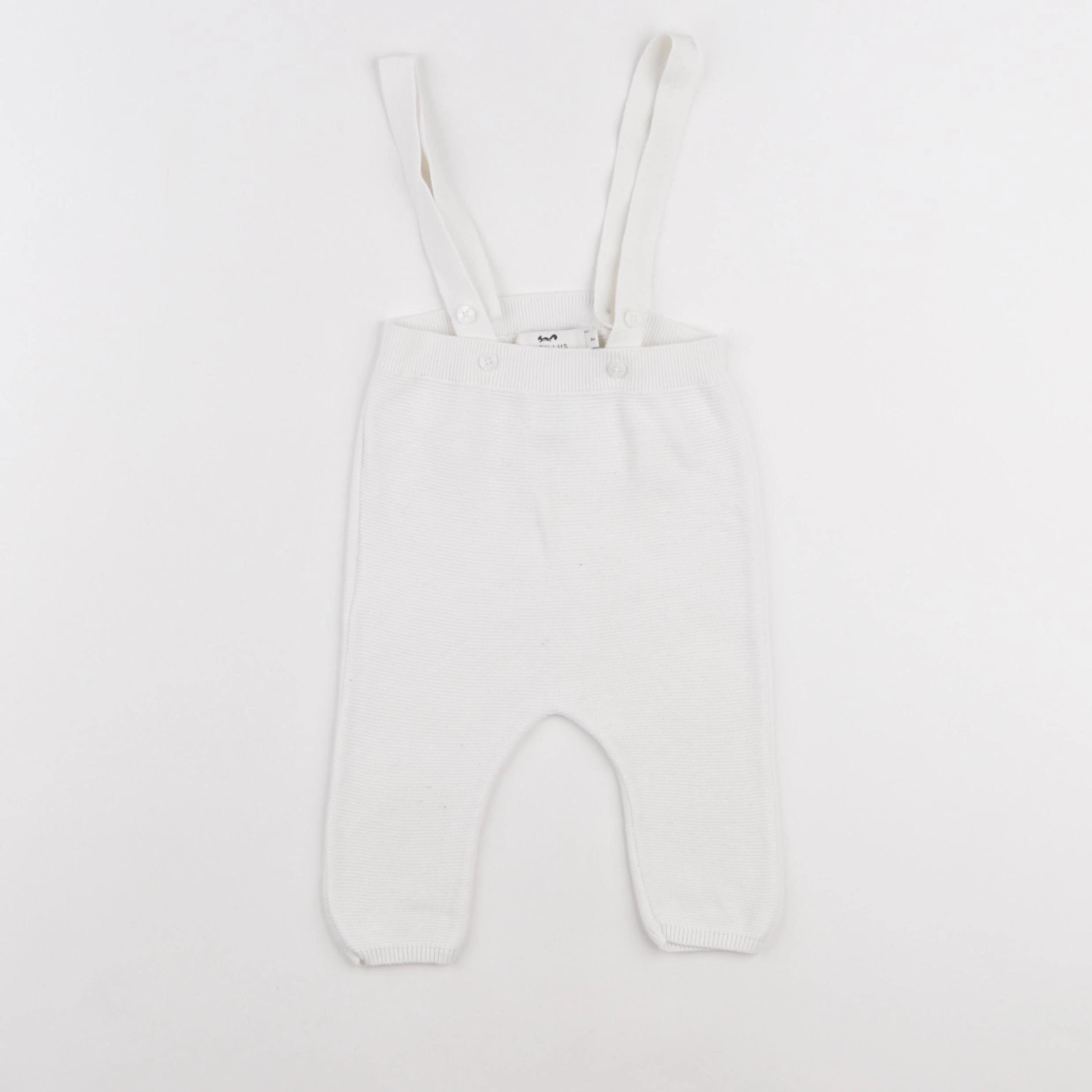 Cyrillus - legging blanc - 9 mois