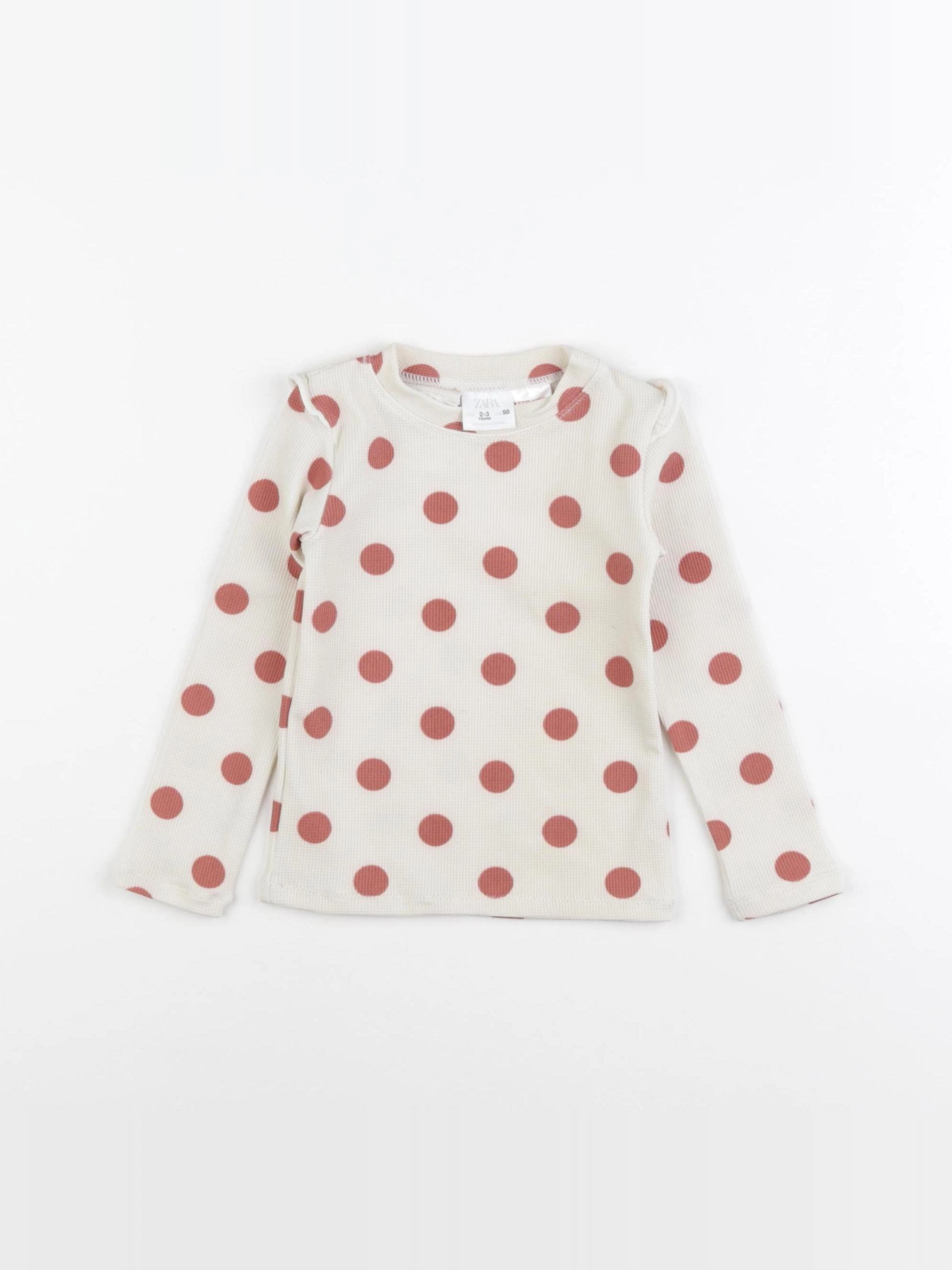 Zara - tee-shirt de bain beige - 2/3 ans