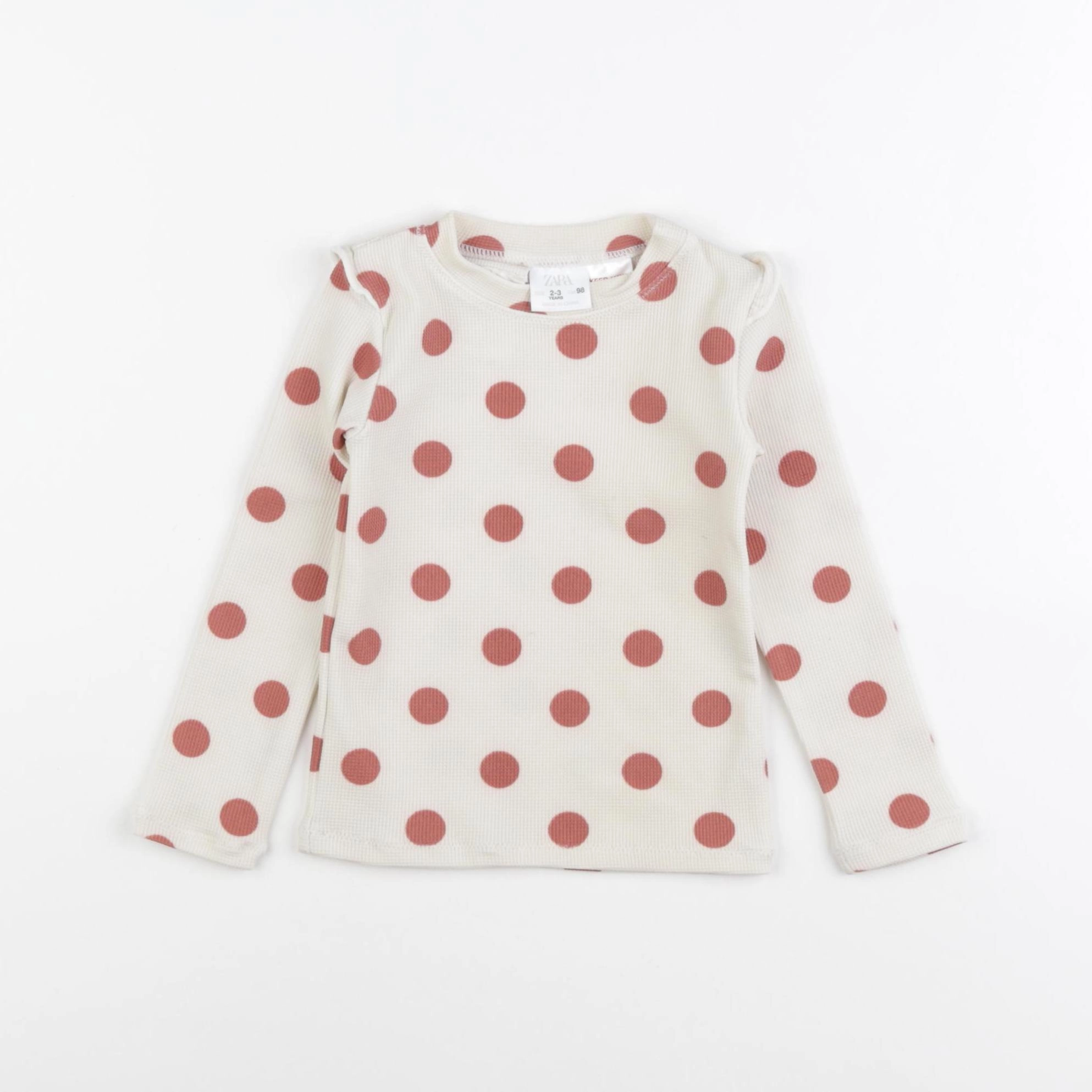 Zara - tee-shirt de bain beige - 2/3 ans