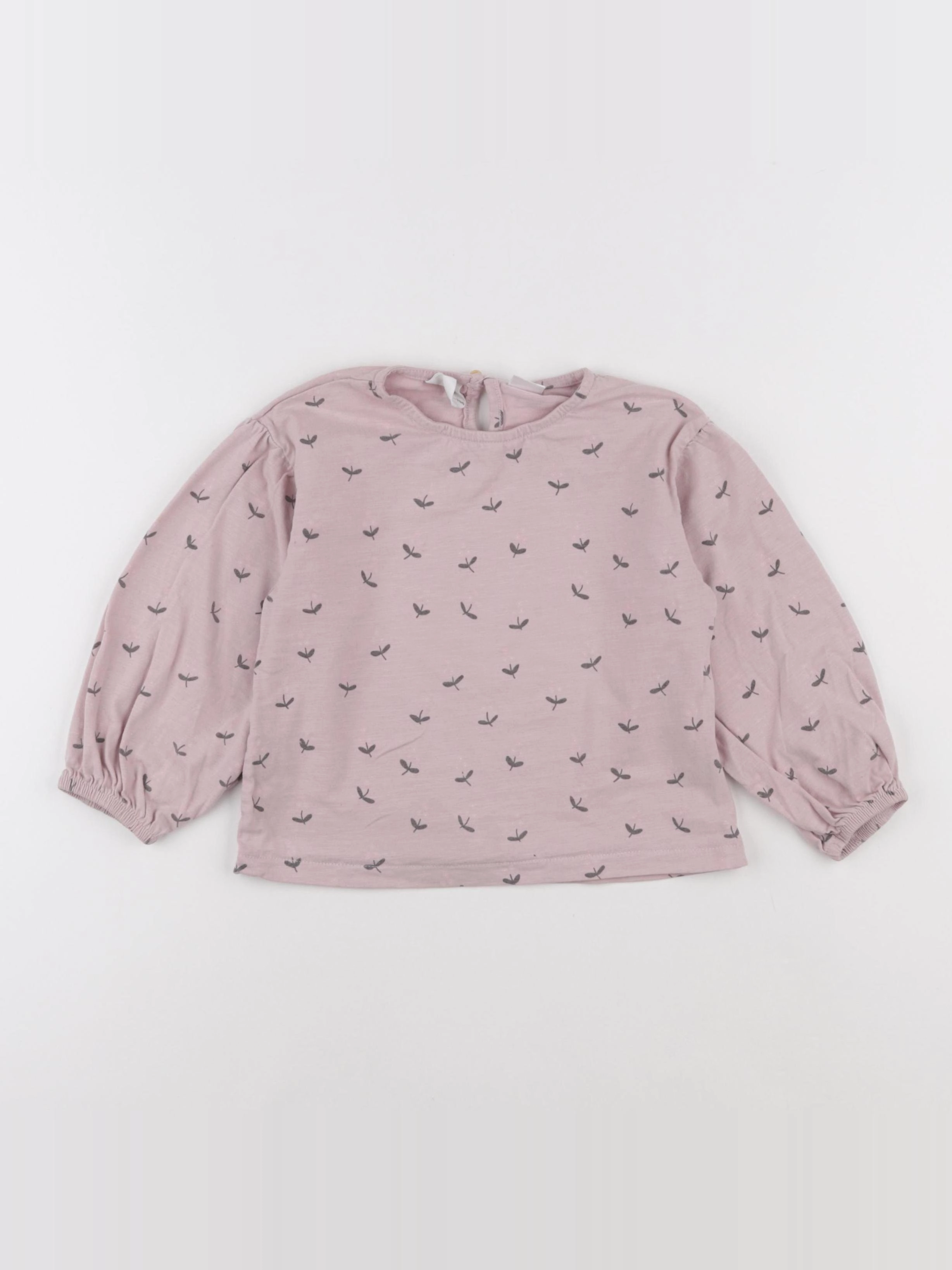 Zara - tee-shirt violet - 3/4 ans