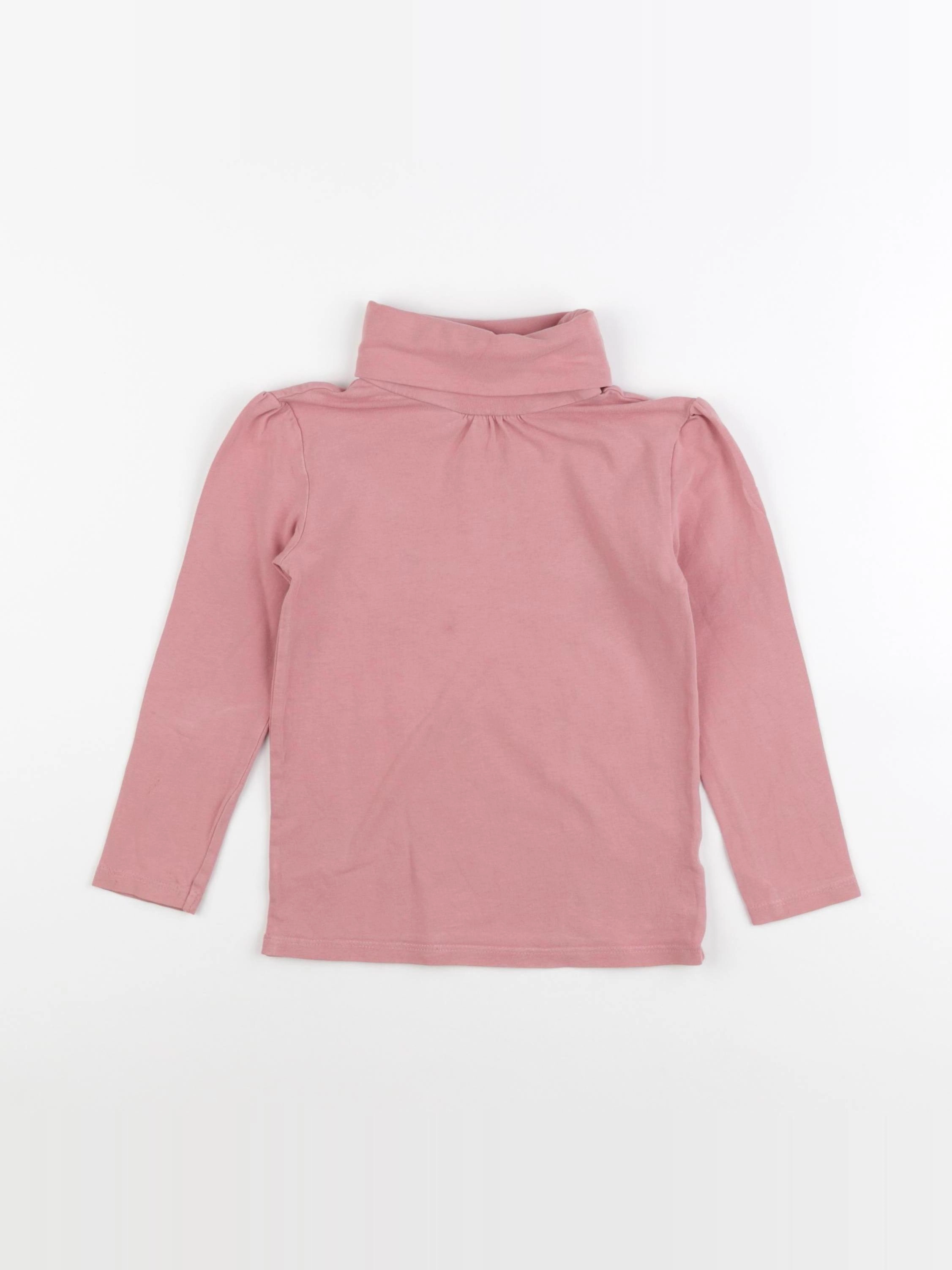 Tape à l'oeil - sous-pull rose - 4 ans