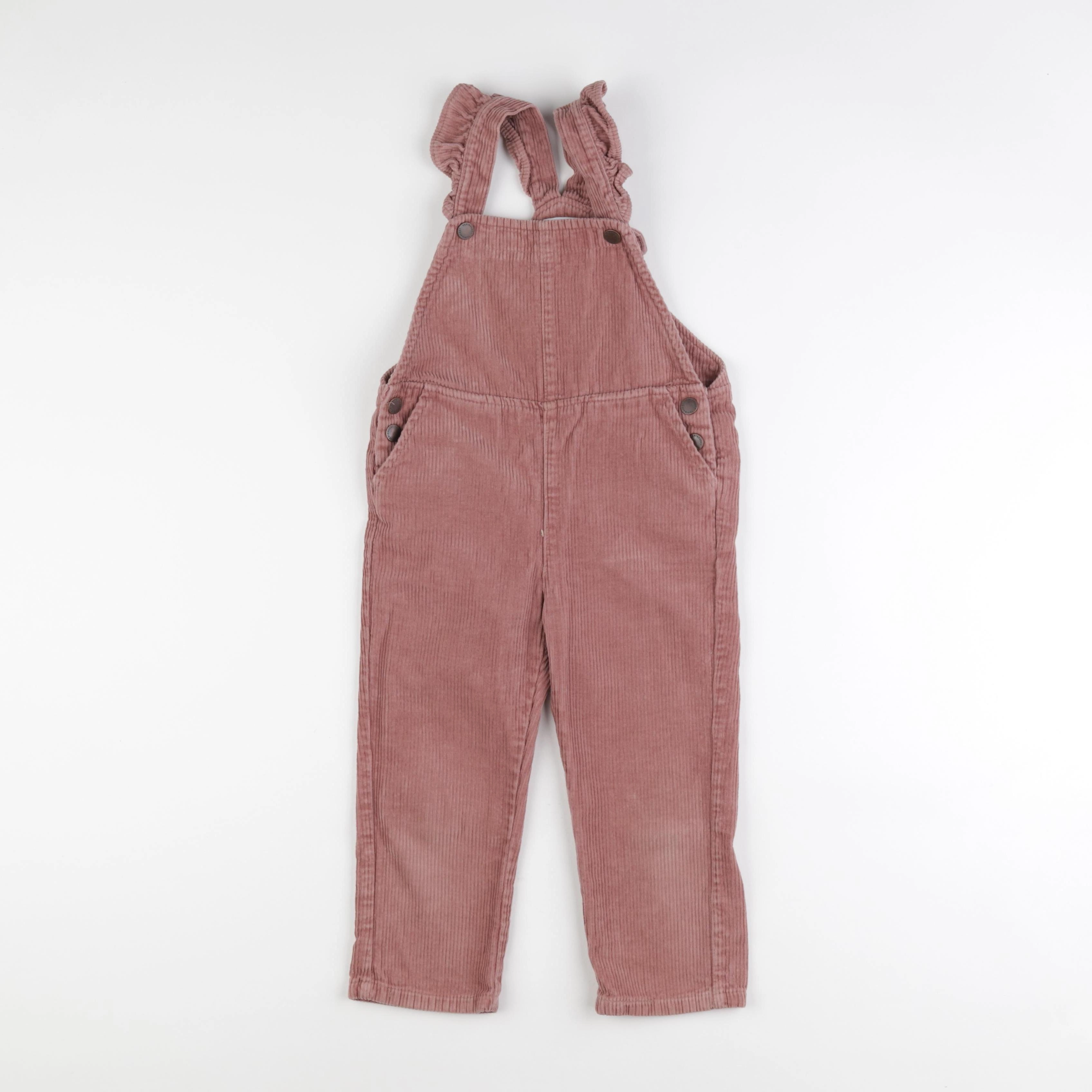 Vertbaudet - salopette rose - 4 ans