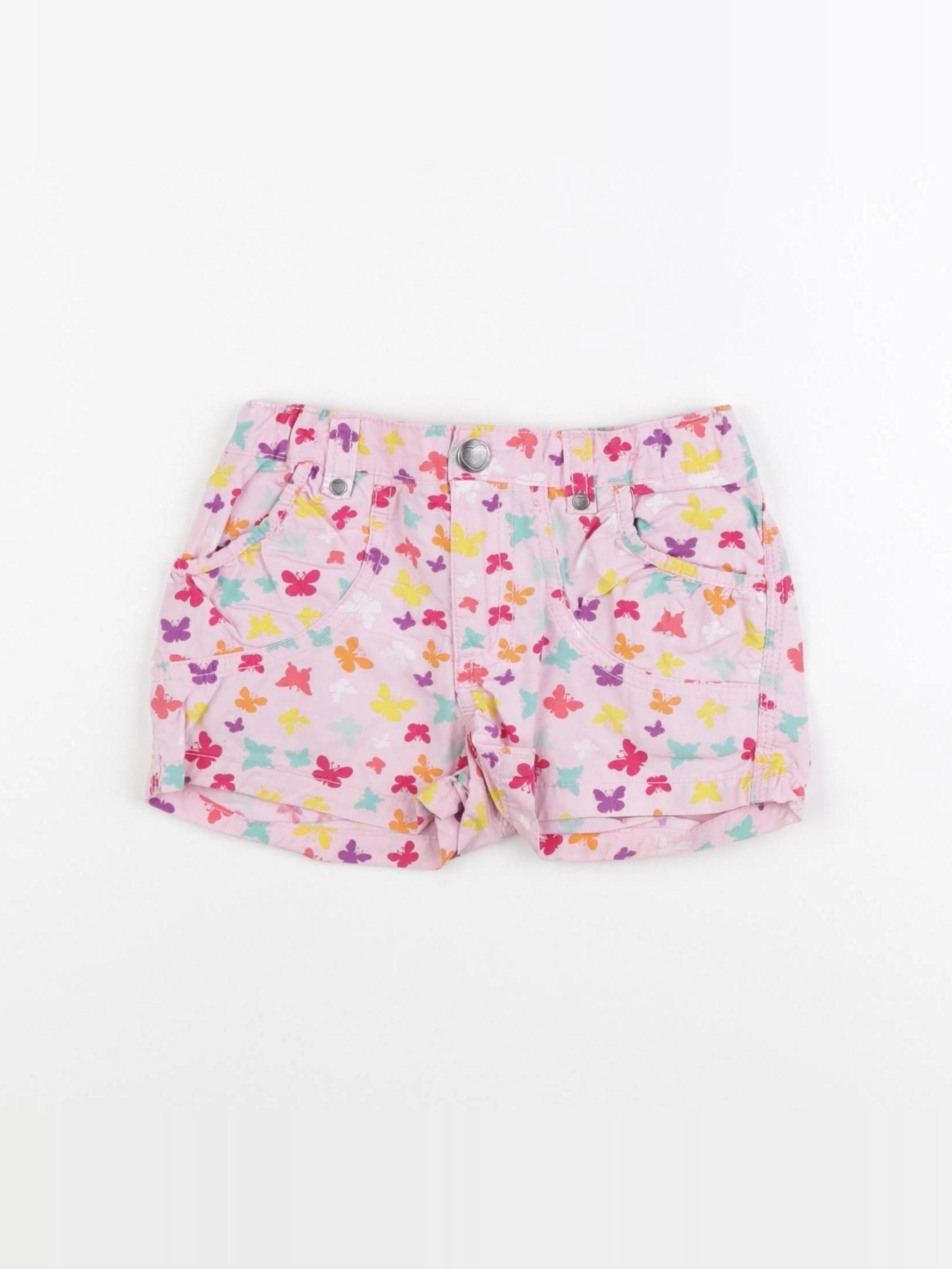 H&M - short rose - 2/3 ans