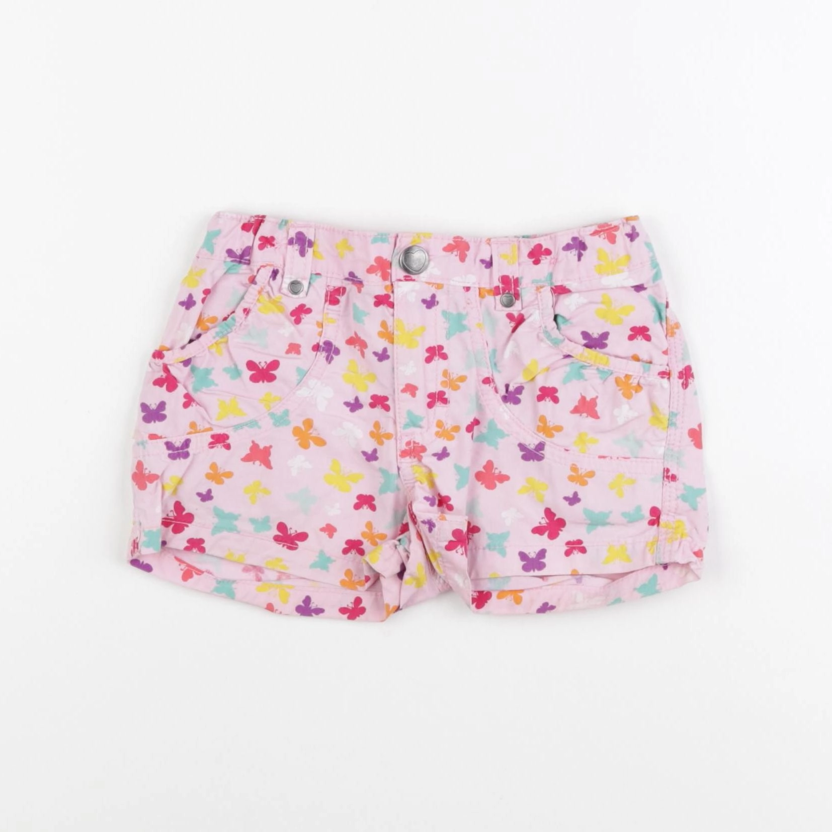 H&M - short rose - 2/3 ans