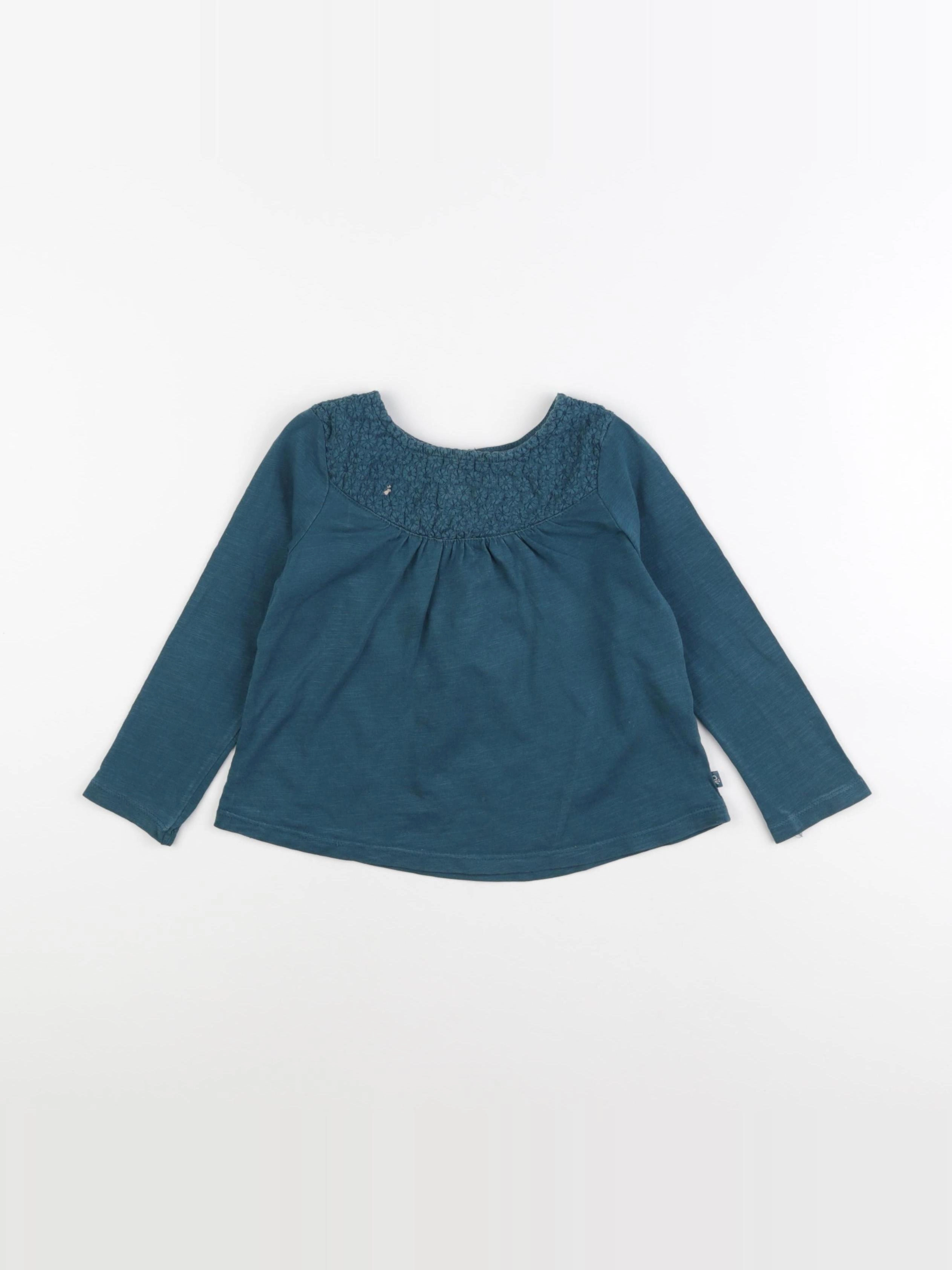 Okaidi - tee-shirt bleu - 3 ans