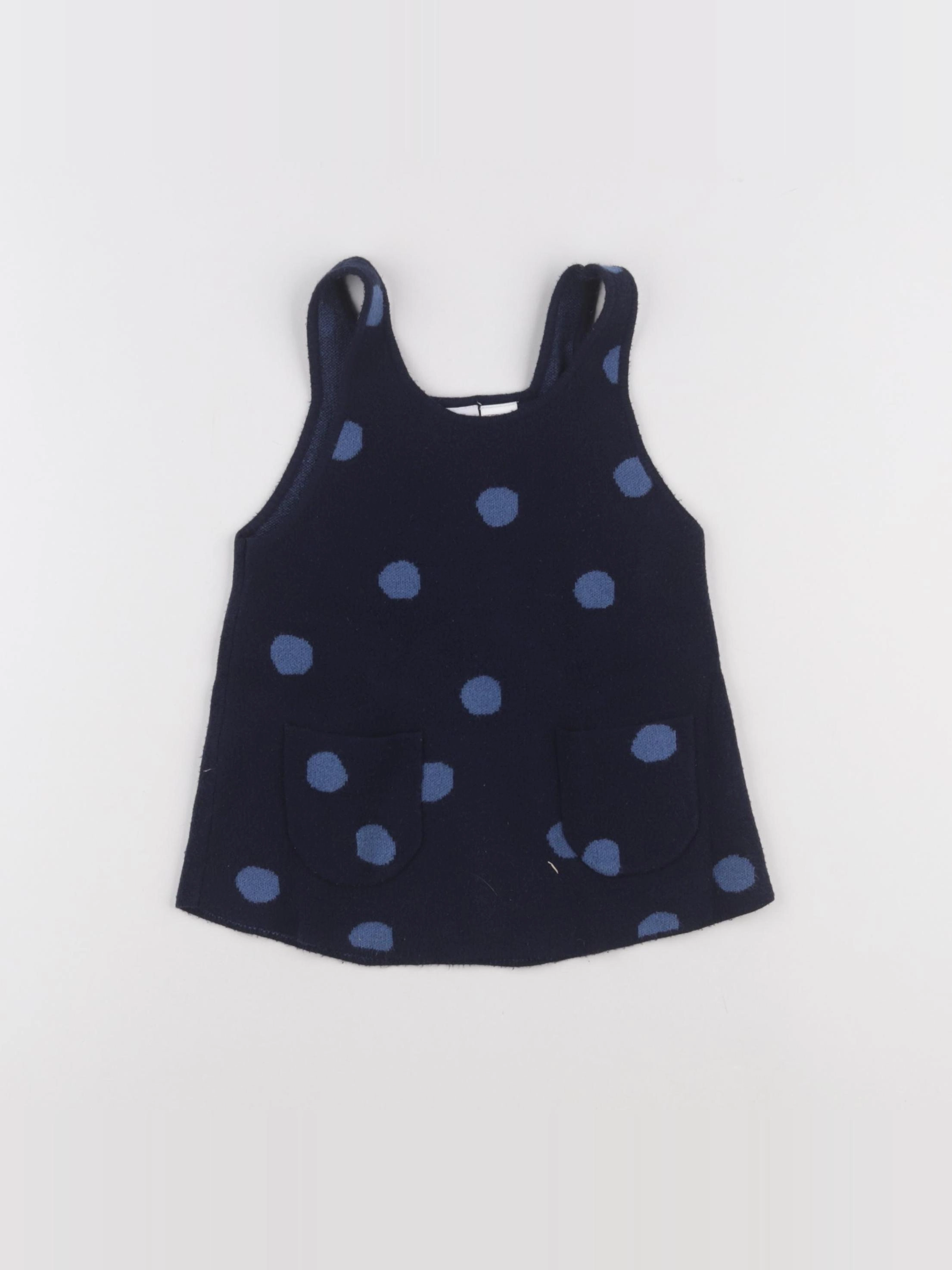 Zara - robe bleu - 18/24 mois