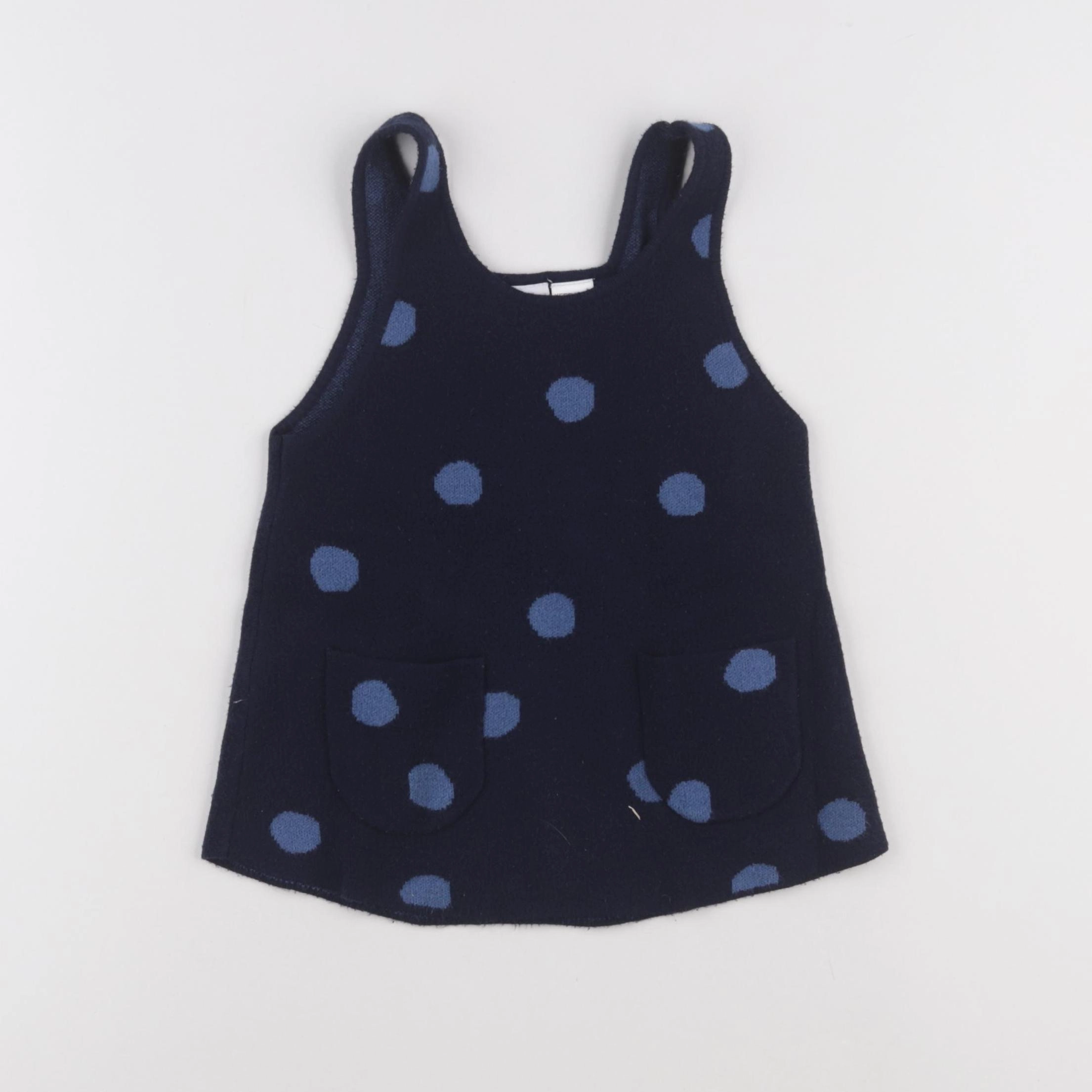 Zara - robe bleu - 18/24 mois