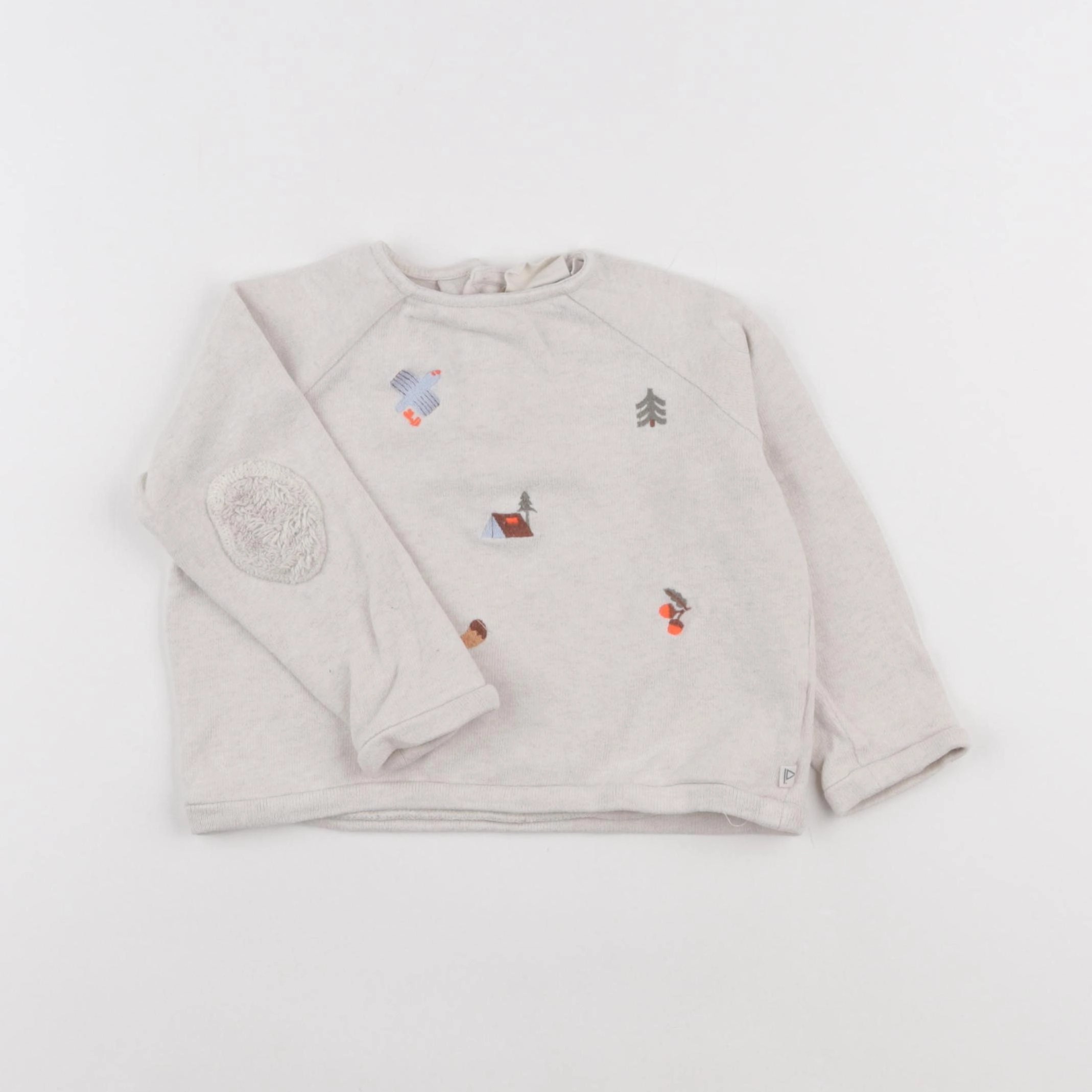 Arsène et les pipelettes - sweat beige - 36 mois