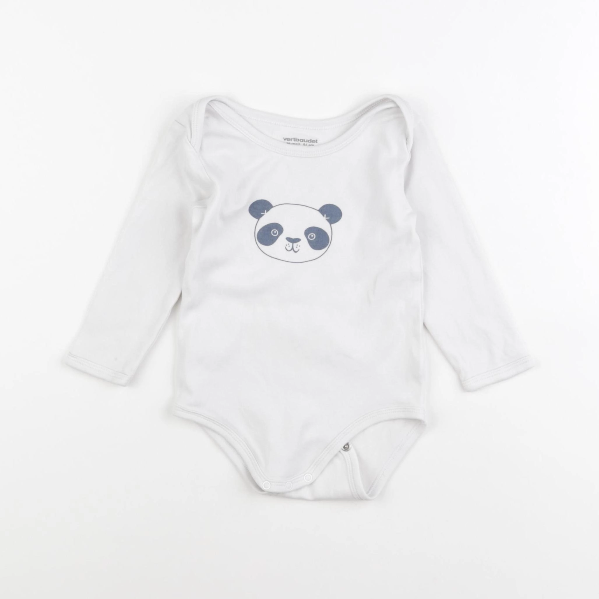 Vertbaudet - body blanc - 18 mois