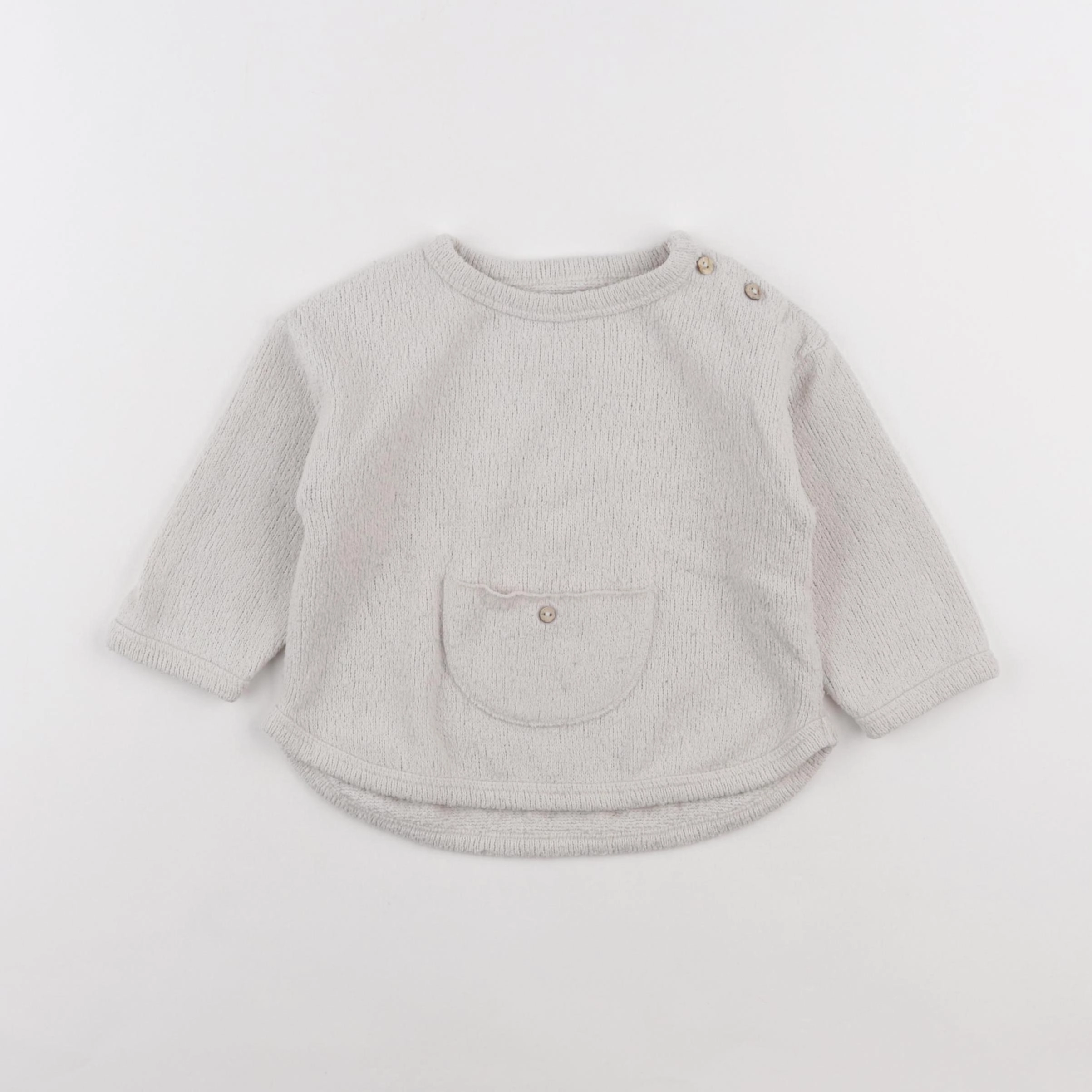 Play Up - sweat gris - 18 mois