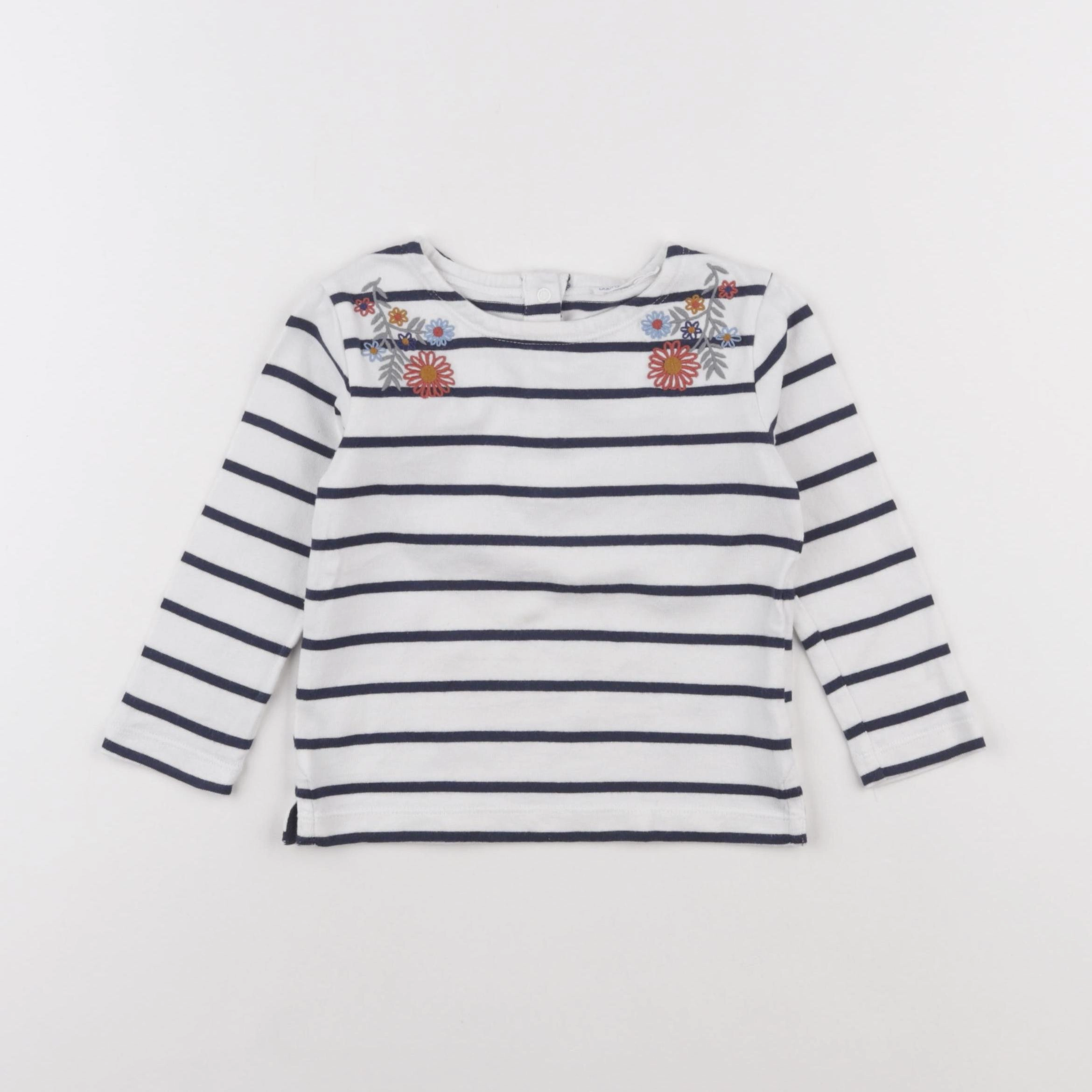 Boutchou - tee-shirt blanc - 18 mois