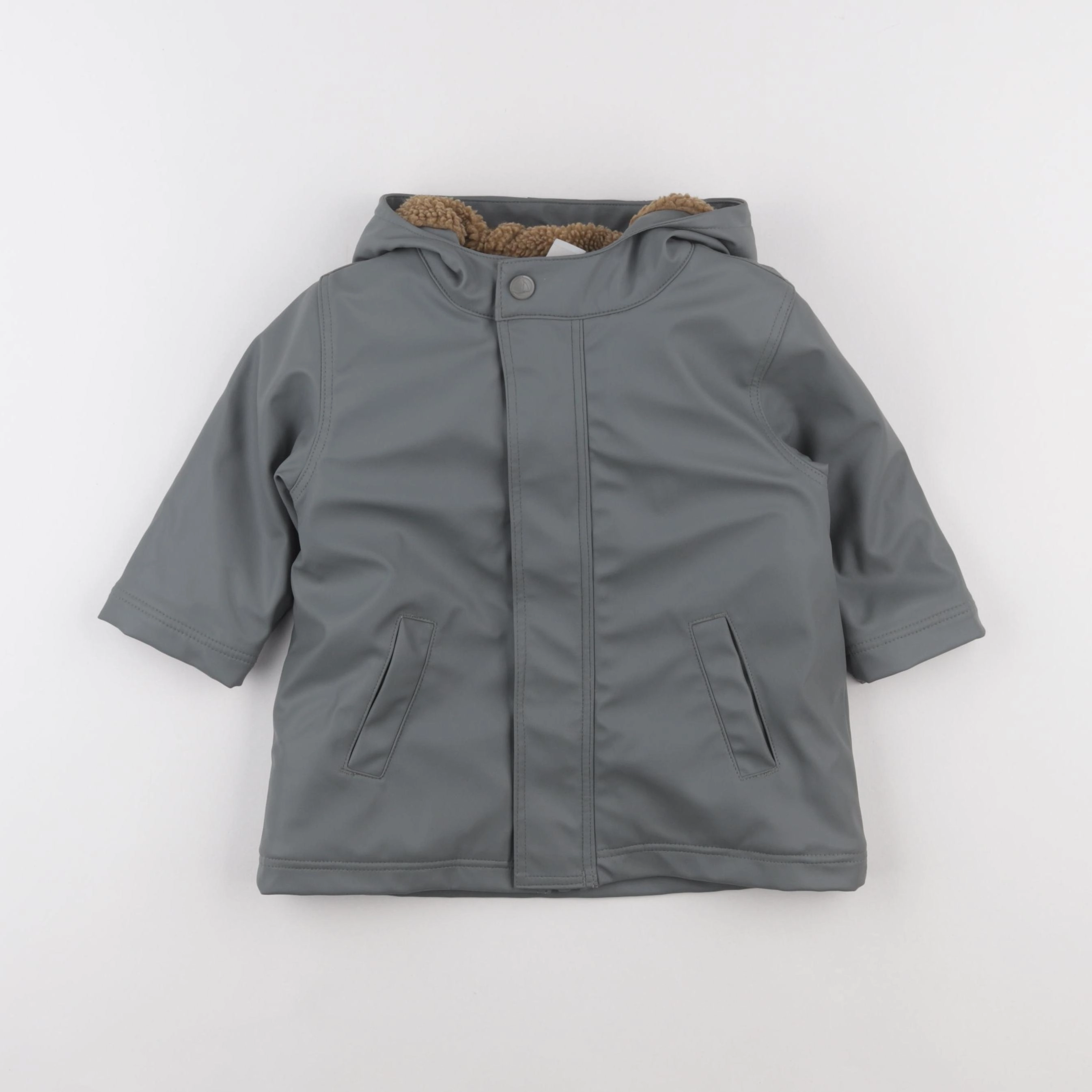 Petit Bateau - imperméable bleu - 18 mois