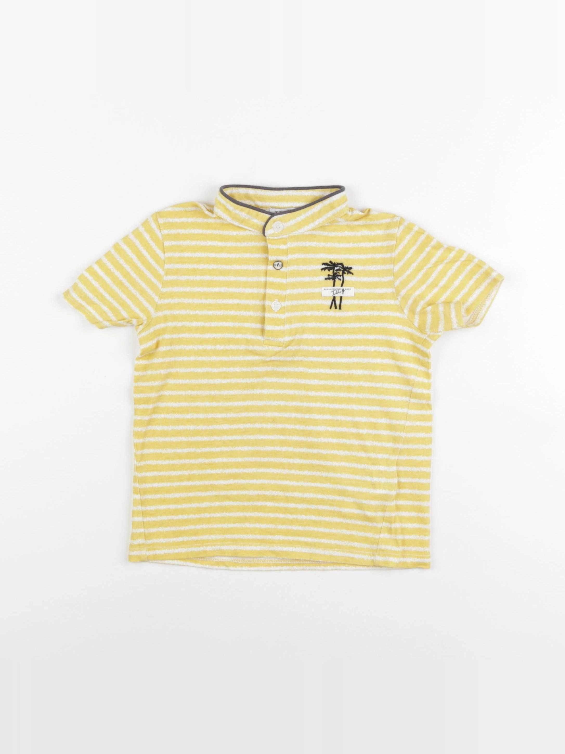 IKKS - tee-shirt jaune - 3 ans