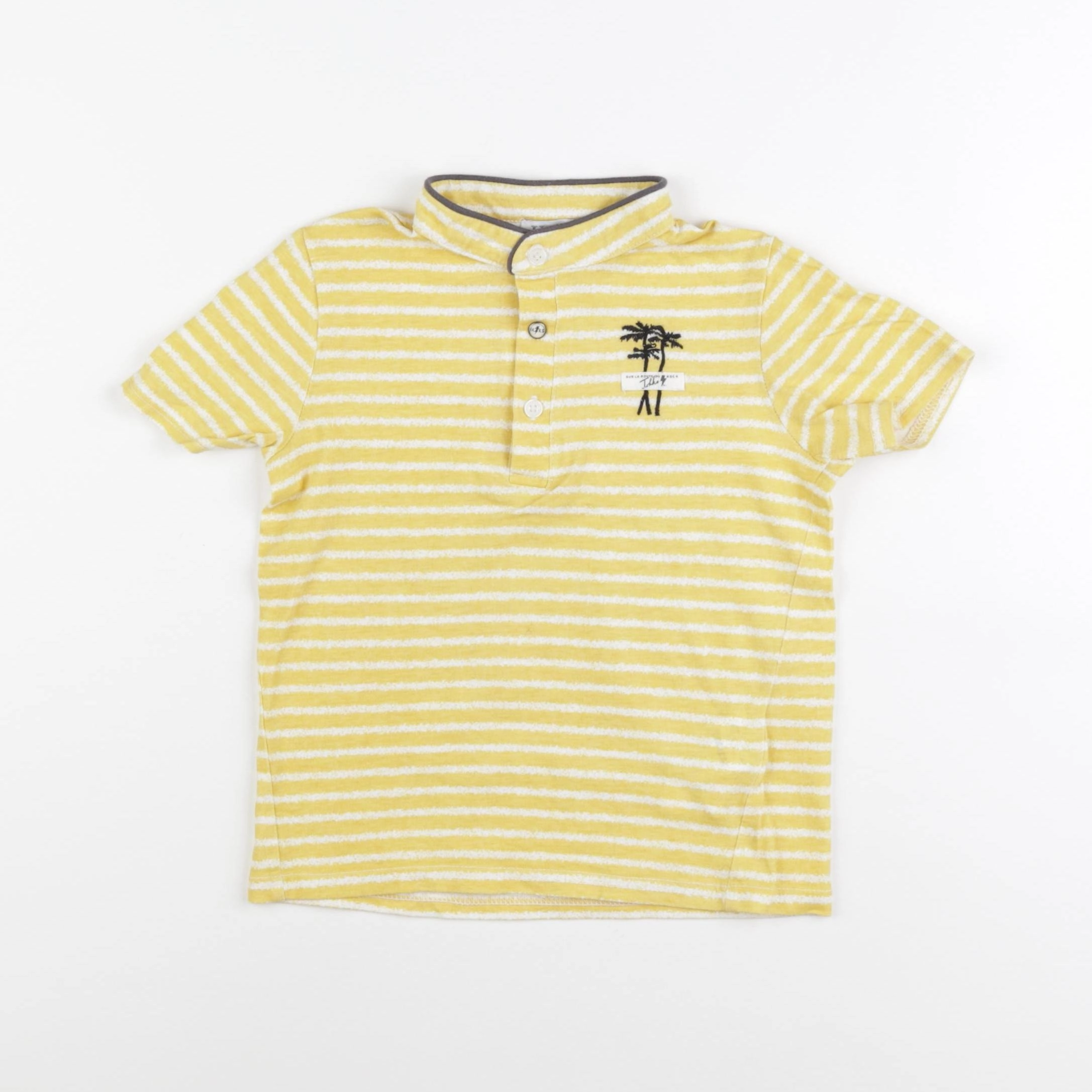 IKKS - tee-shirt jaune - 3 ans