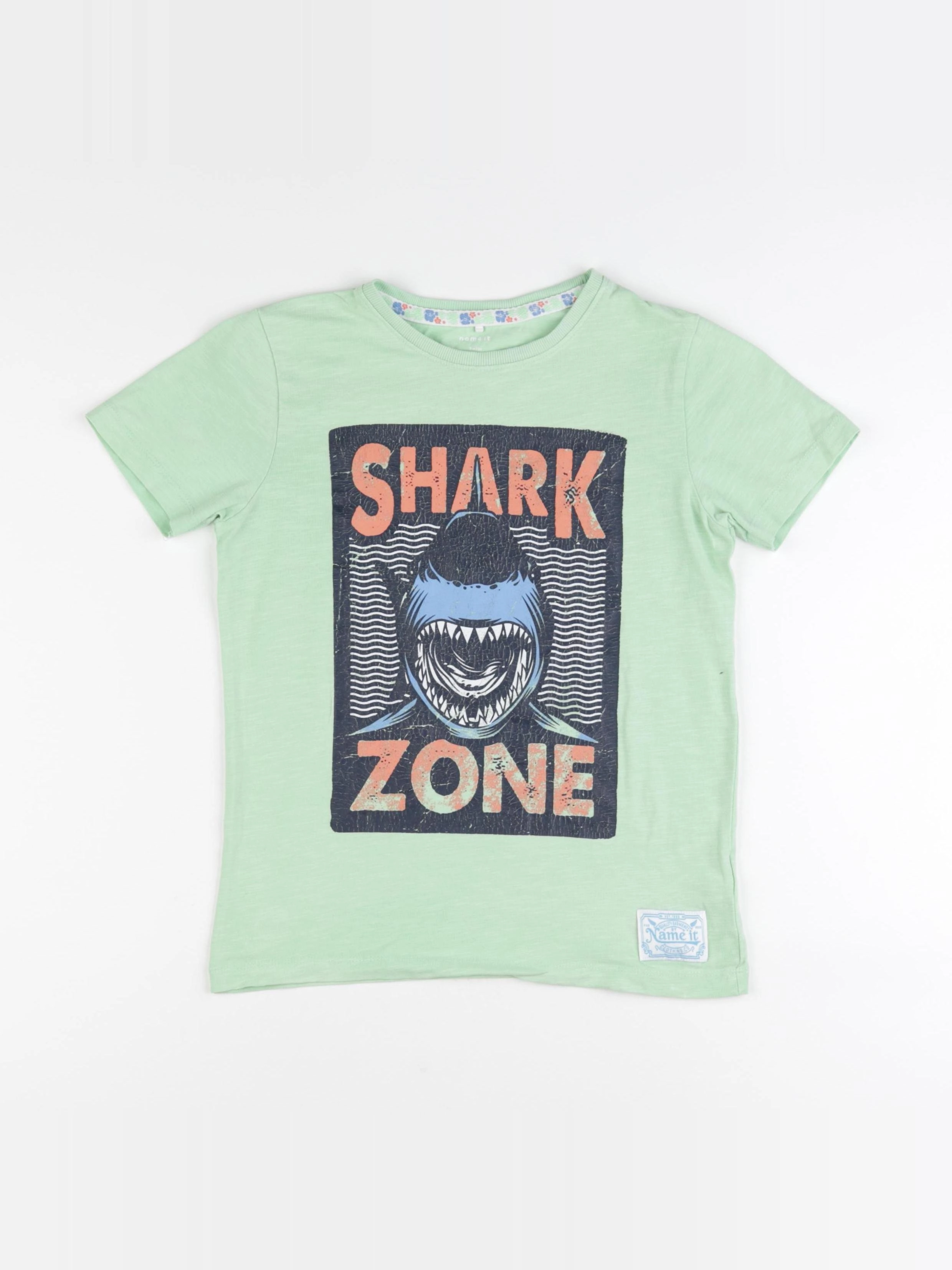 Name it - tee-shirt vert - 9/10 ans