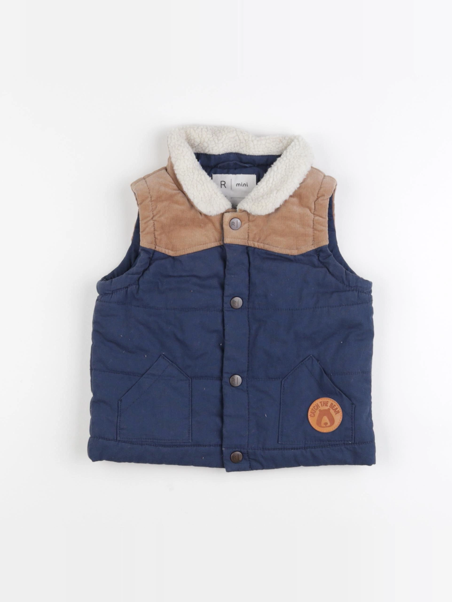 La Redoute - veste bleu - 18 mois