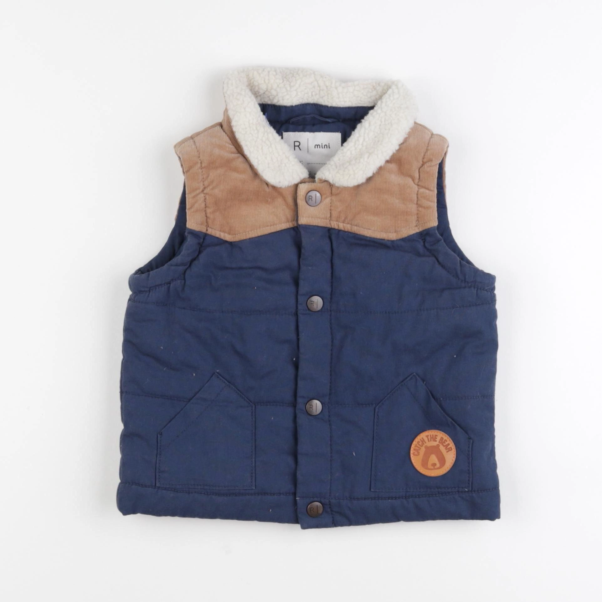 La Redoute - veste bleu - 18 mois